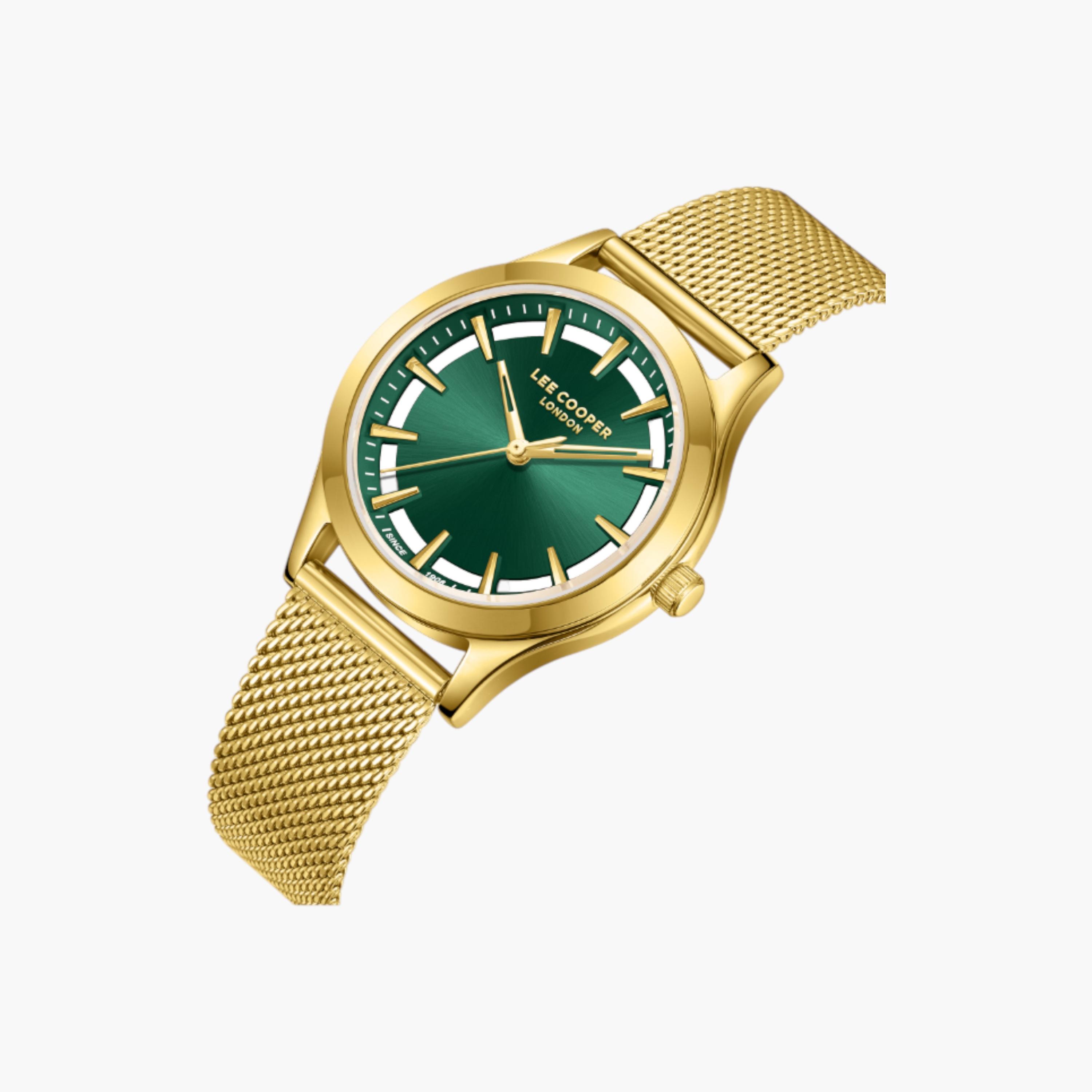 ساعة يد أنالوج لون ذهبي للنساء من لي كوبر LC08156.170-women-watchesandjewellery-watches-image-2