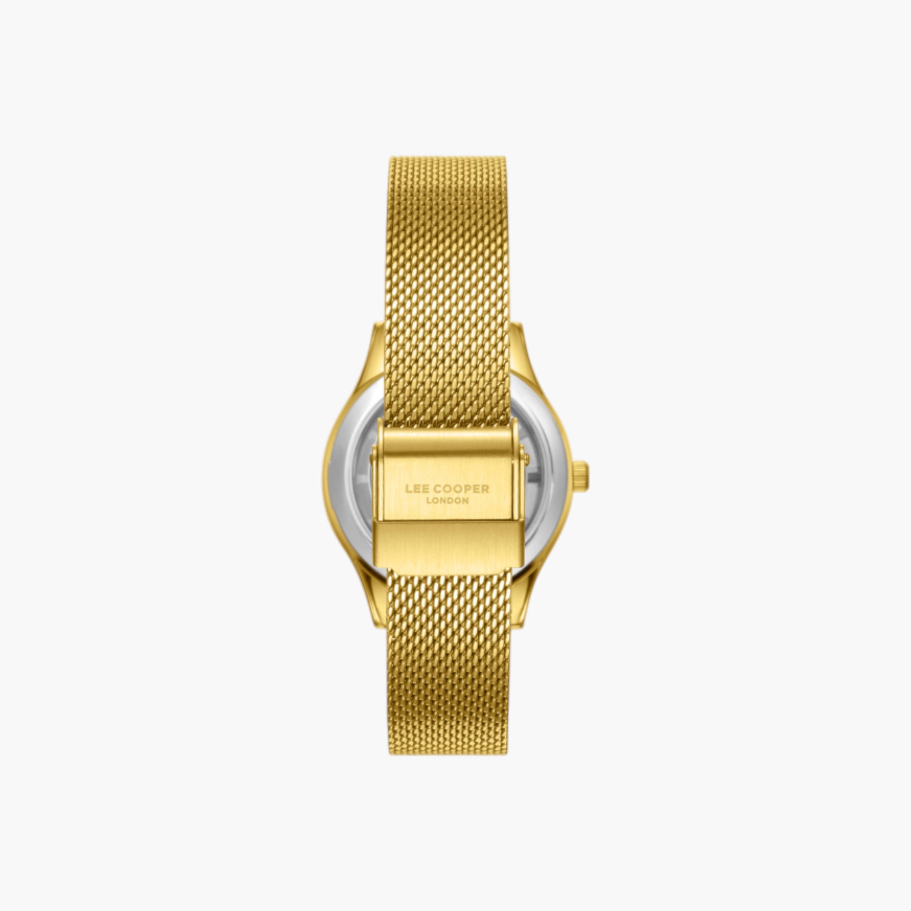 ساعة يد أنالوج لون ذهبي للنساء من لي كوبر LC08156.170-women-watchesandjewellery-watches-image-4