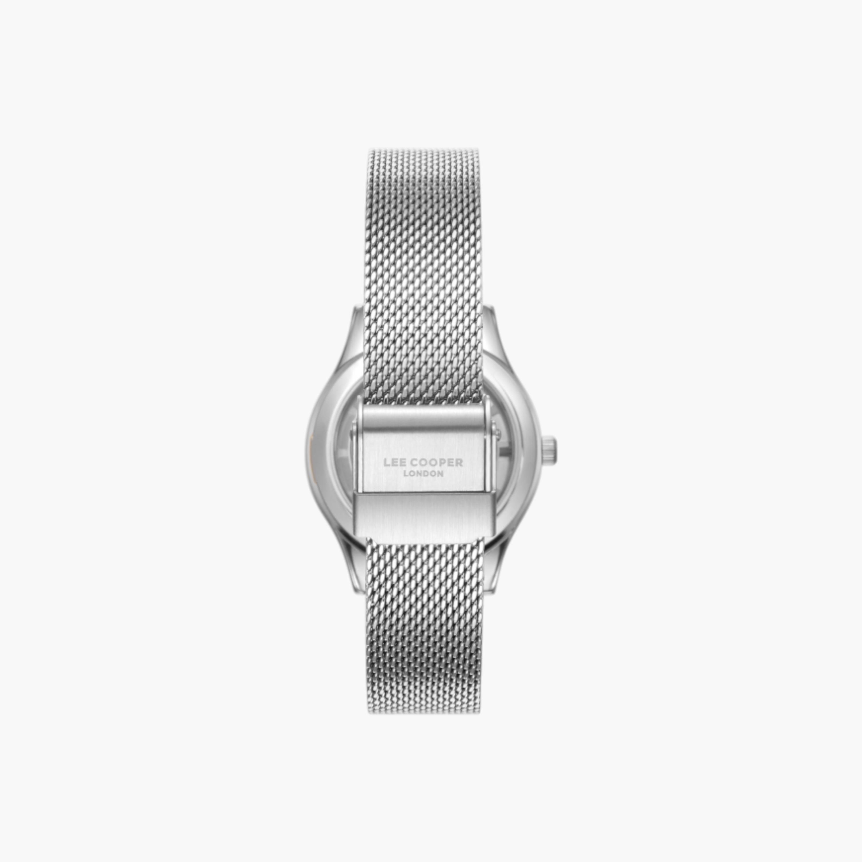 ساعة يد أنالوج فضية للنساء من لي كوبر LC08156.320-women-watchesandjewellery-watches-image-4