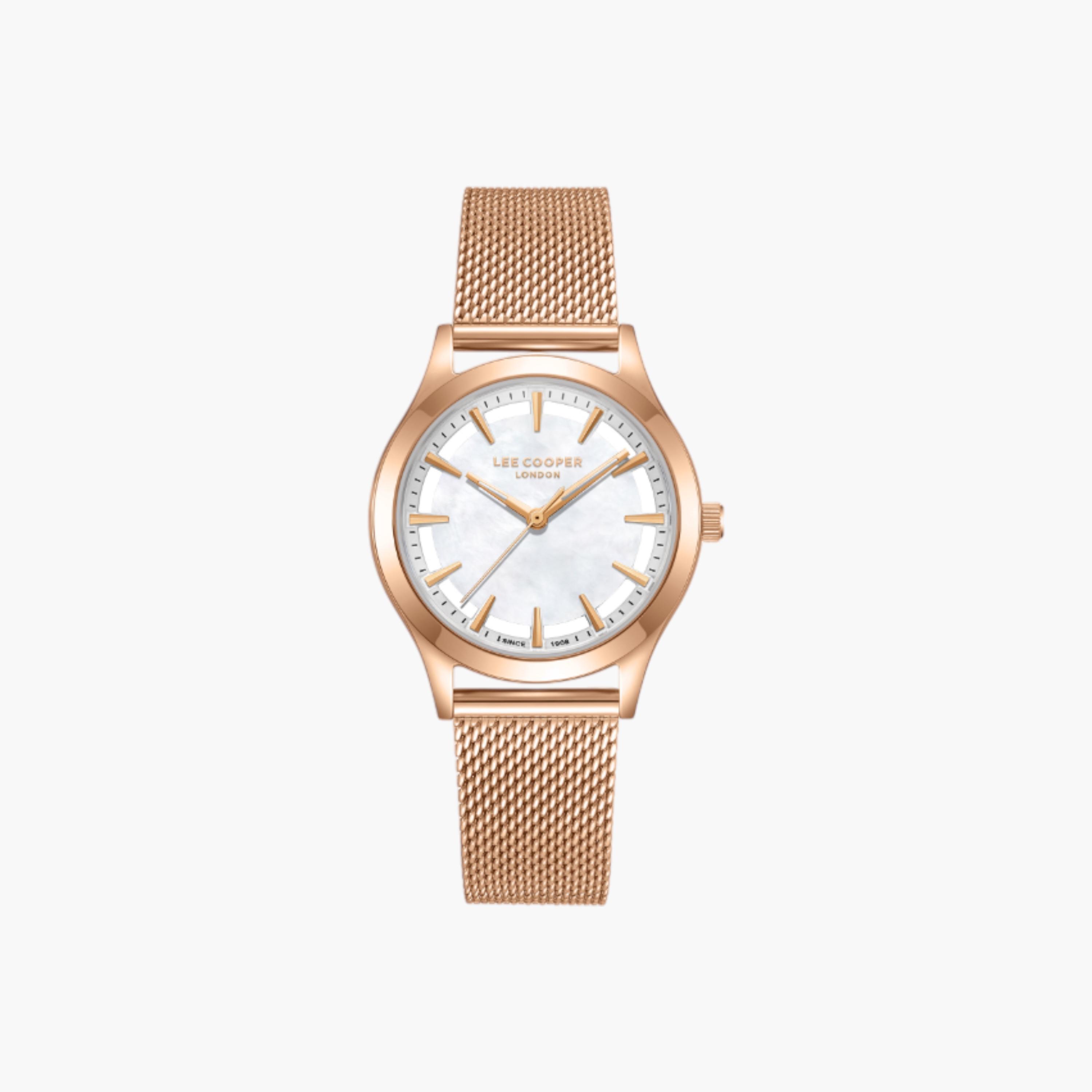Lee Cooper Women Rose Gold Analog Wrist Watch LC08156.420-women-watchesandjewellery-watches-image-1