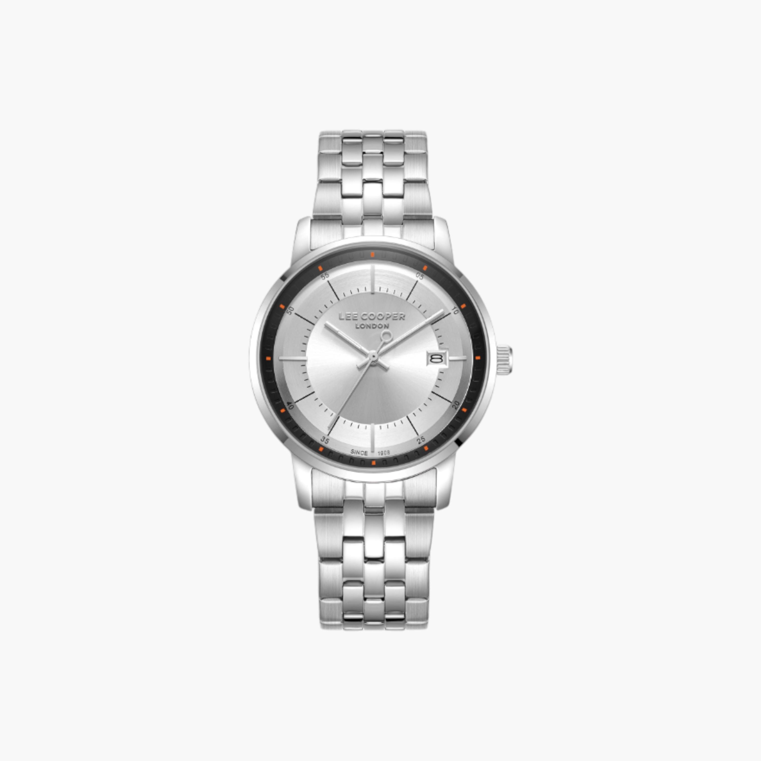 Lee Cooper Analog Silver Dial Metal Watch-men-watchesandjewellery-watches-image-1
