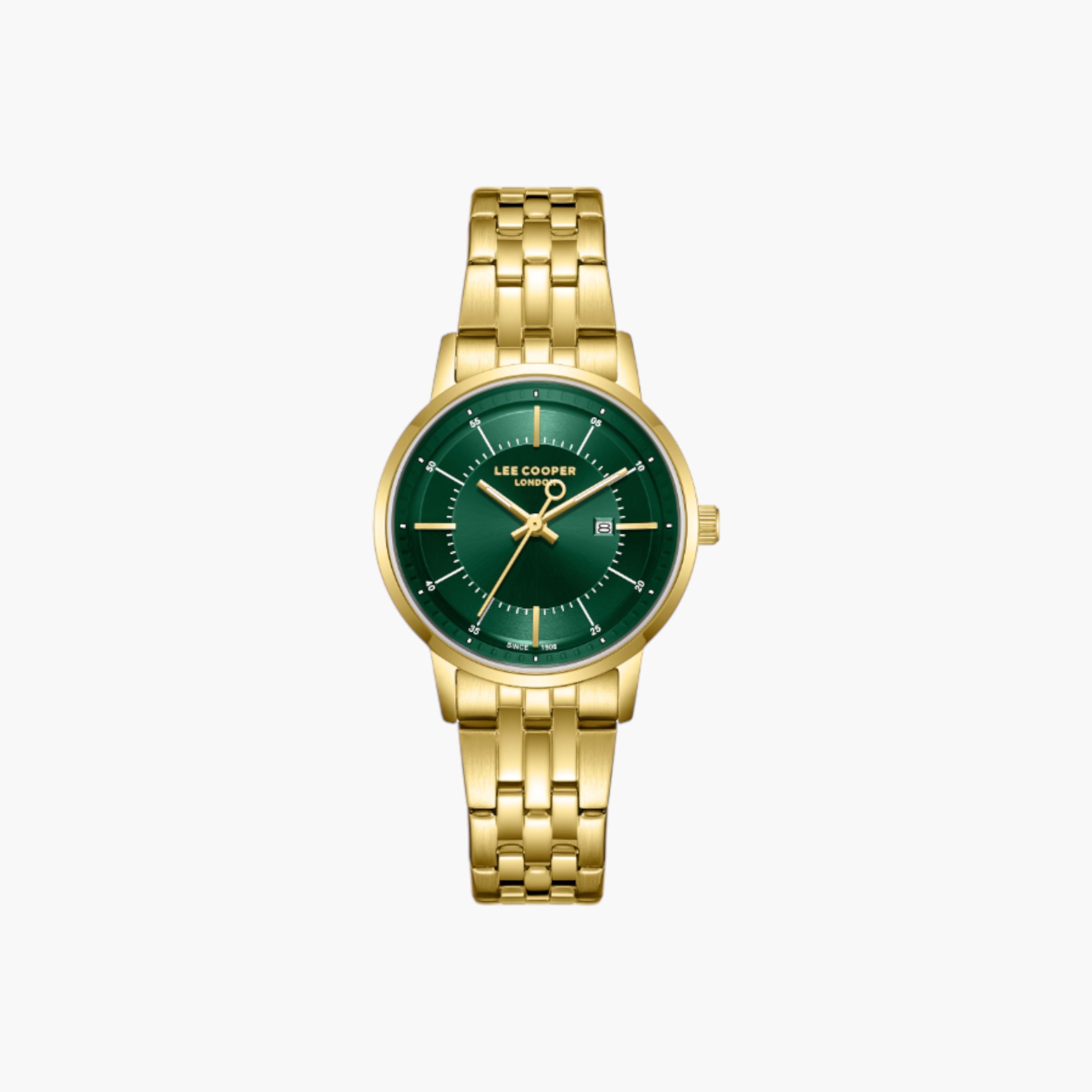 Lee Cooper Women's Gold Analog Wrist Watch LC08165.170-women-watchesandjewellery-watches-image-1