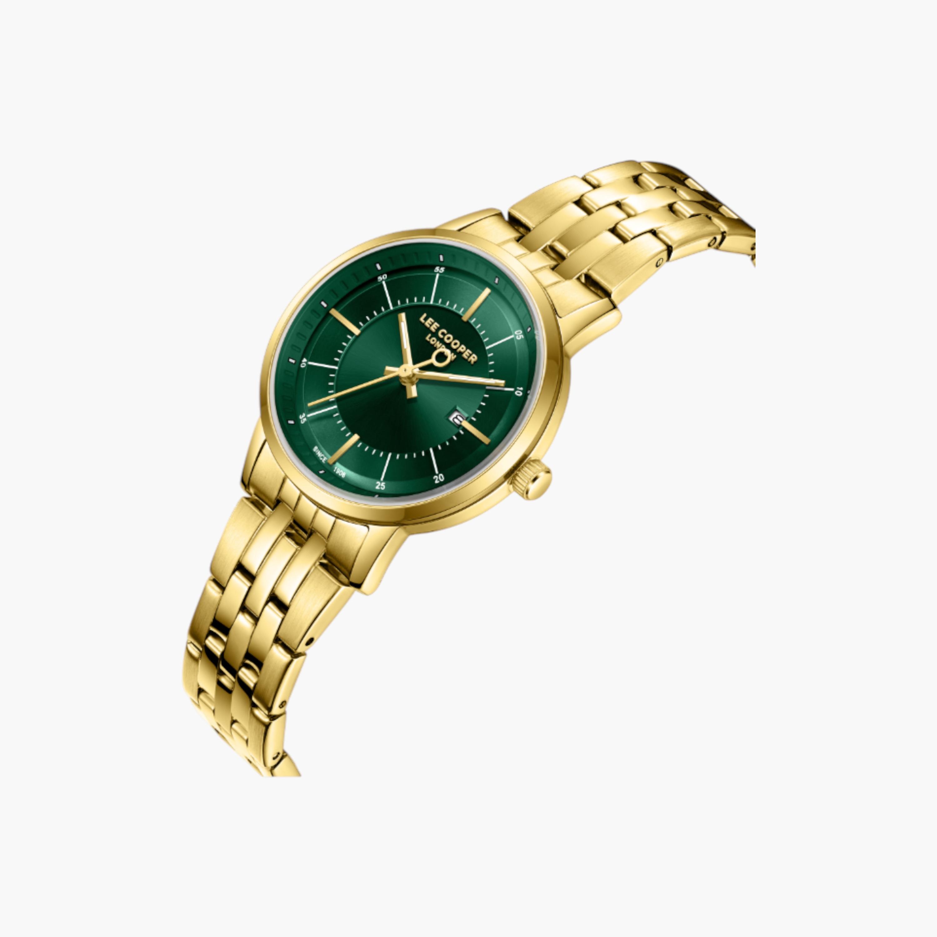 Lee Cooper Women's Gold Analog Wrist Watch LC08165.170-women-watchesandjewellery-watches-image-2