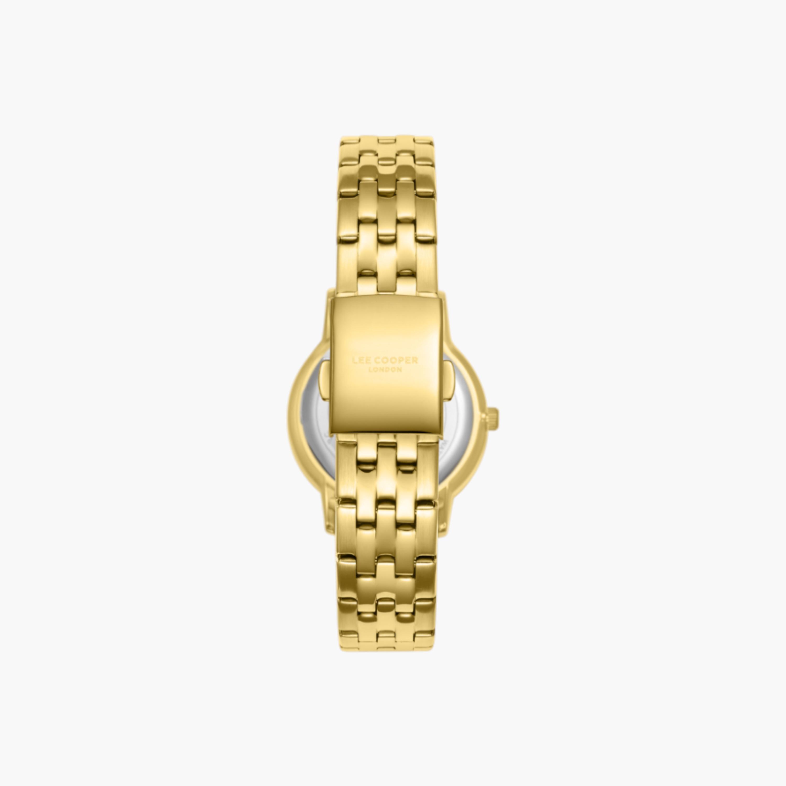 Lee Cooper Women's Gold Analog Wrist Watch LC08165.170-women-watchesandjewellery-watches-image-4