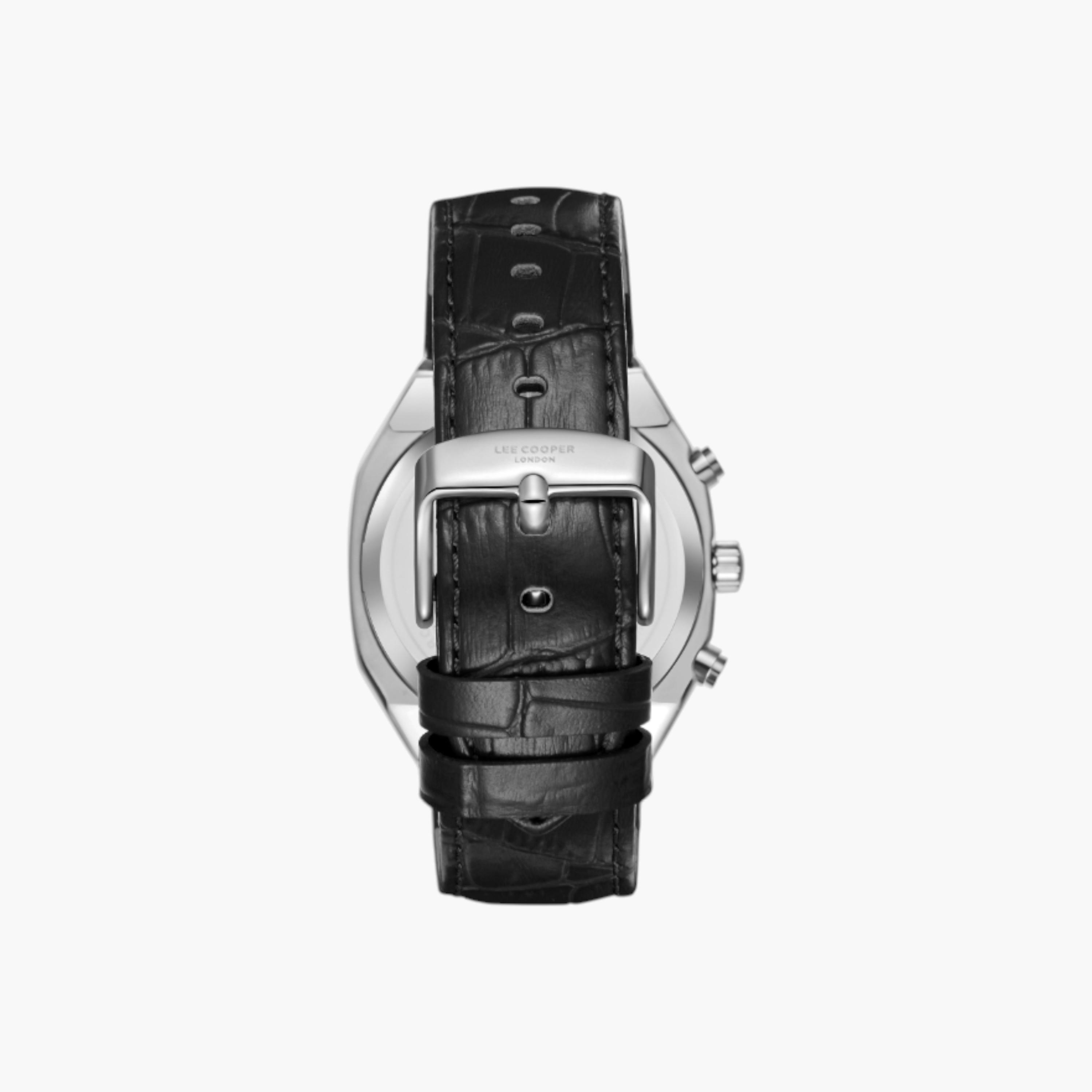 Lee Cooper Chronograph Black Dial Leather Watch-men-watchesandjewellery-watches-image-4