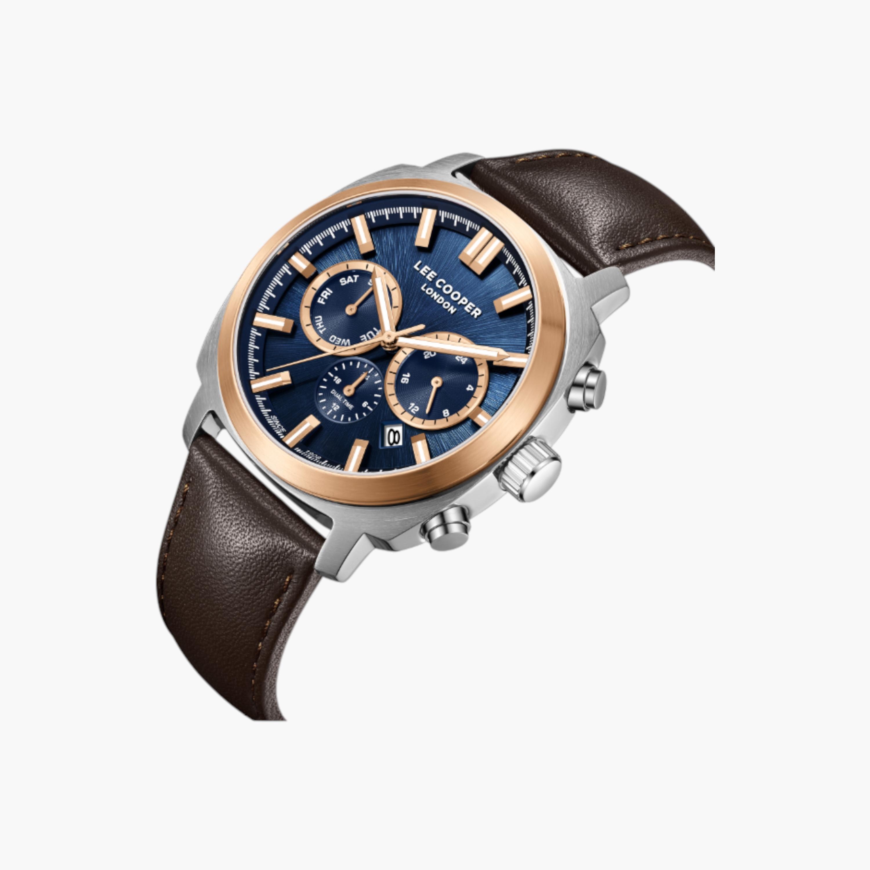 Lee Copper Chronograph Blue Dial Watch-men-watchesandjewellery-watches-image-2