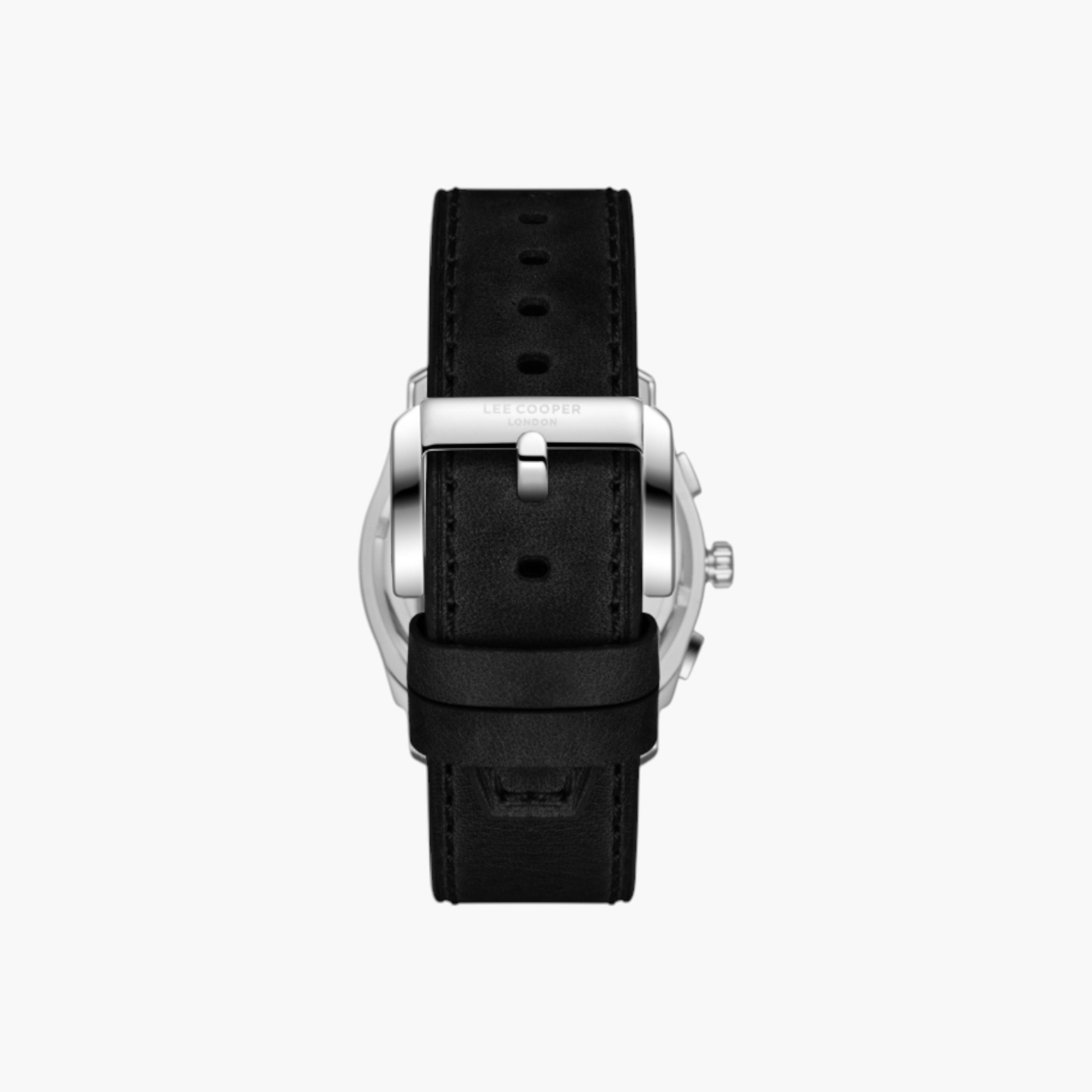 Lee Cooper Chronograph Peach Dial Leather Wrist Watch-men-watchesandjewellery-watches-image-4