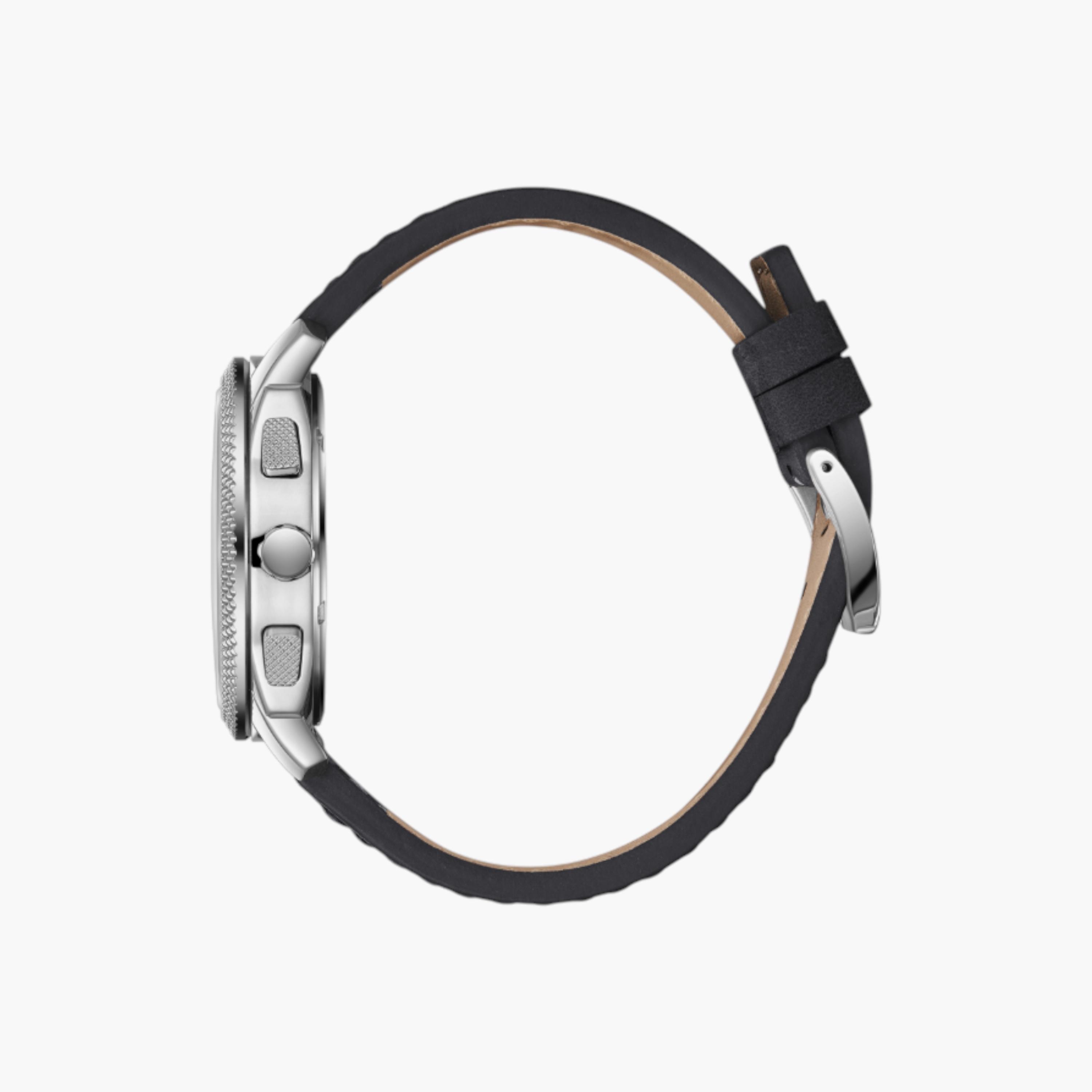 Lee Cooper Chronograph Black Dial Leather Wrist Watch-men-watchesandjewellery-watches-image-3