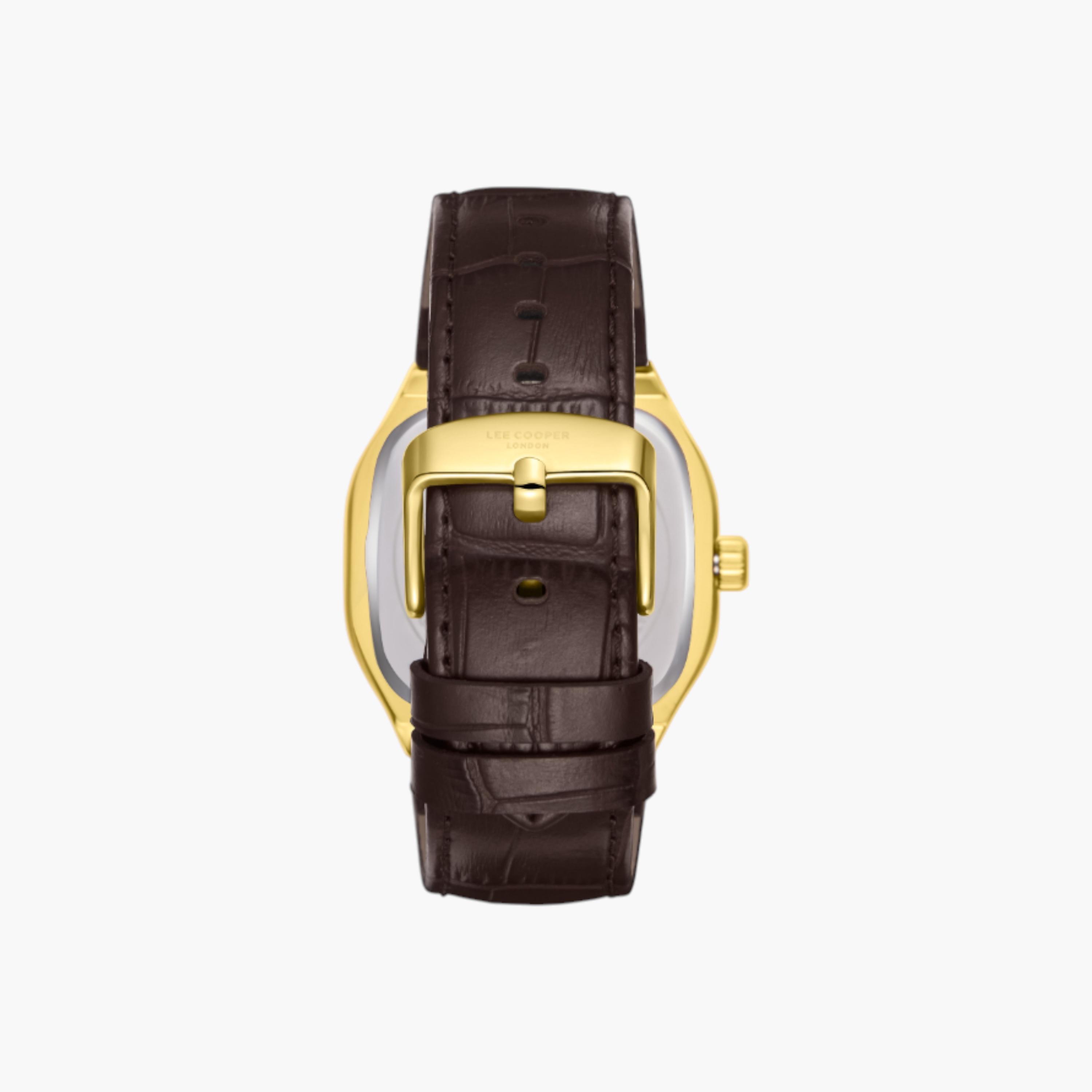 Lee Cooper Analog Silver Dial Leather Watch-men-watchesandjewellery-watches-image-4