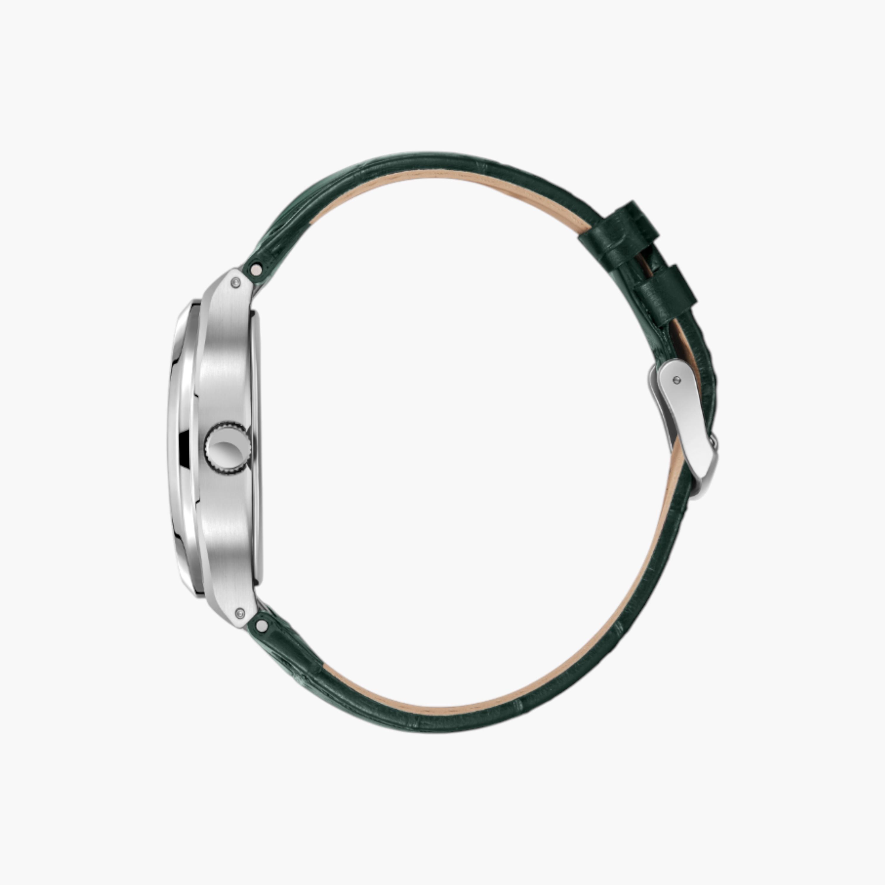 Lee Cooper Analog Green Dial Leather Watch-men-watchesandjewellery-watches-image-3