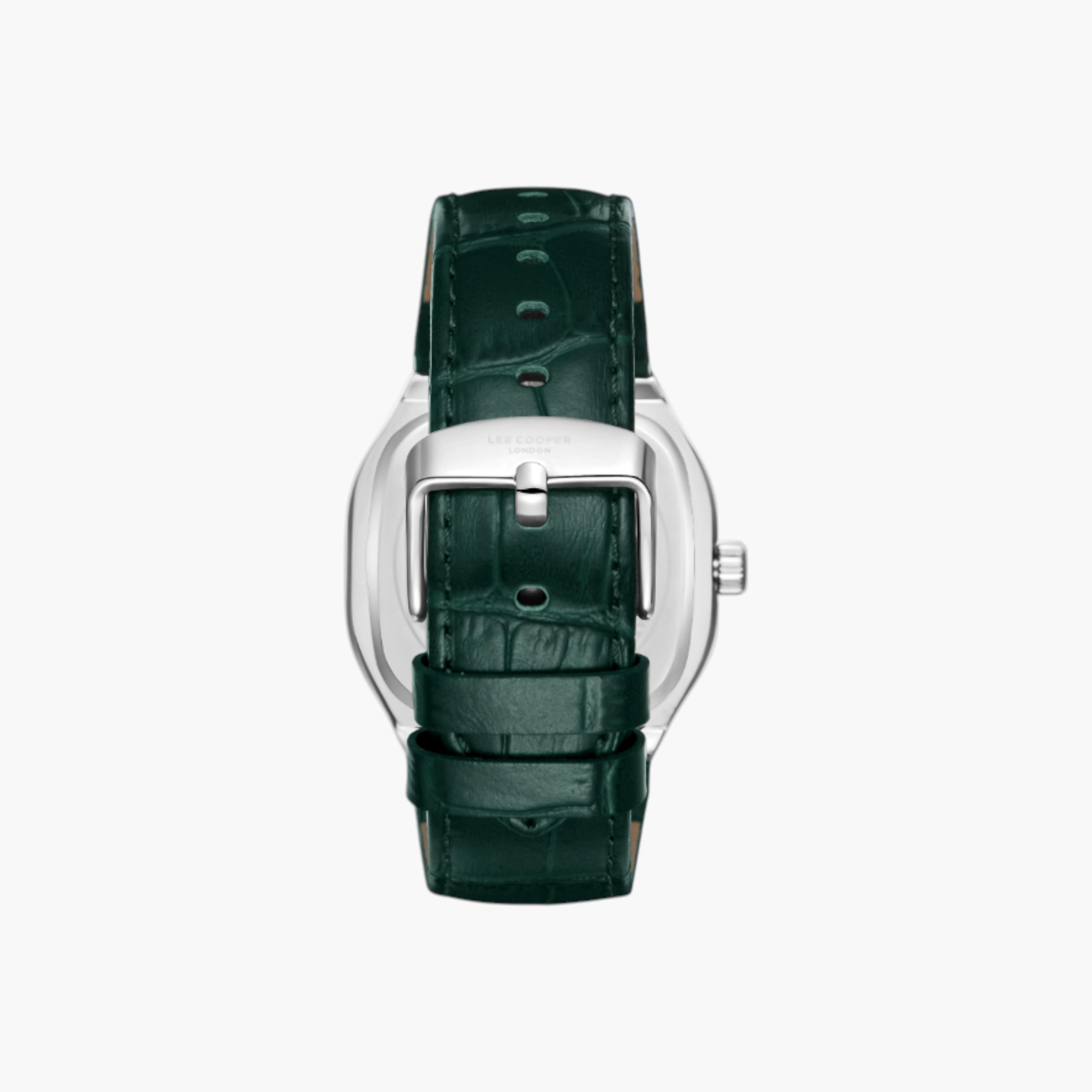 Lee Cooper Analog Green Dial Leather Watch-men-watchesandjewellery-watches-image-4