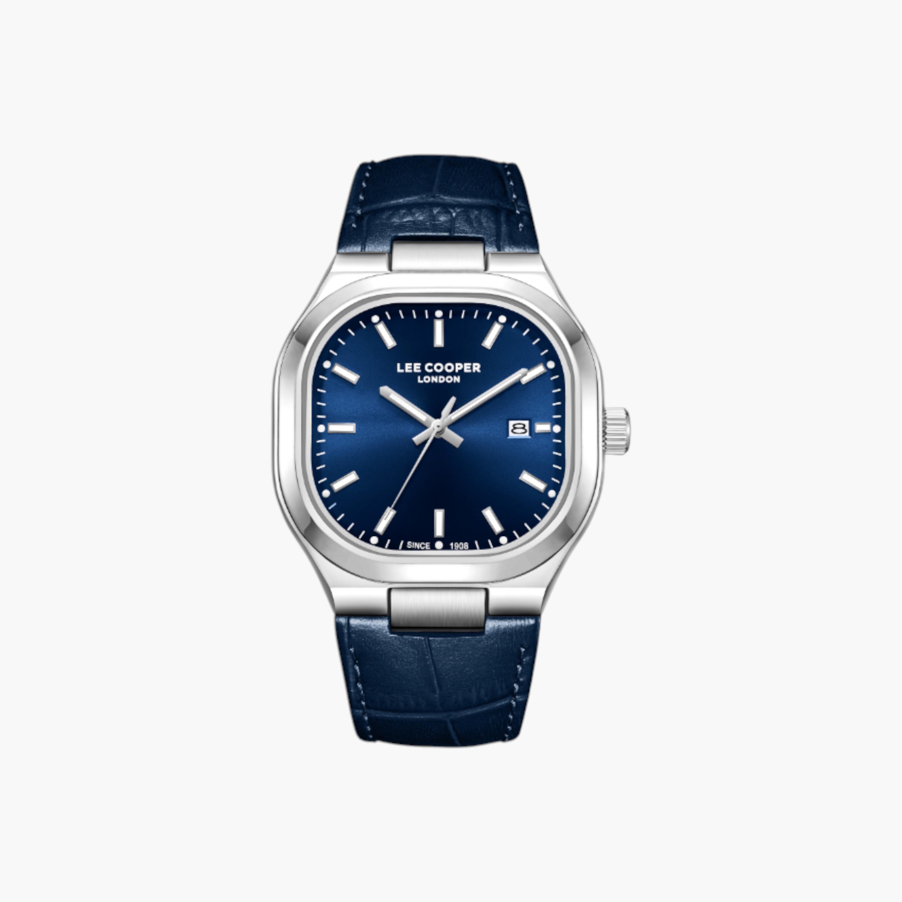 Lee Cooper Analog Blue Dial Leather Wrist Watch-men-watchesandjewellery-watches-image-1