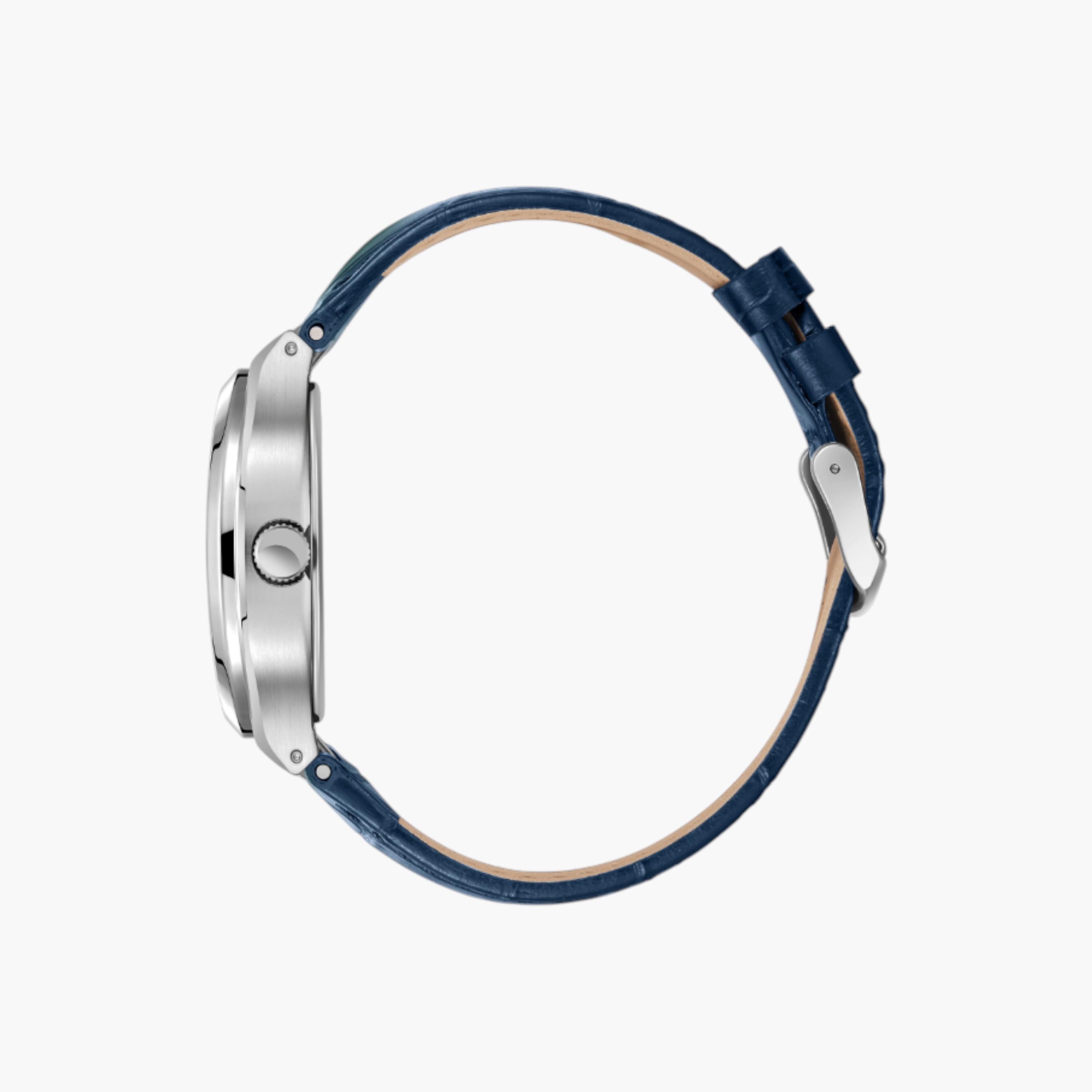 Lee Cooper Analog Blue Dial Leather Wrist Watch-men-watchesandjewellery-watches-image-3