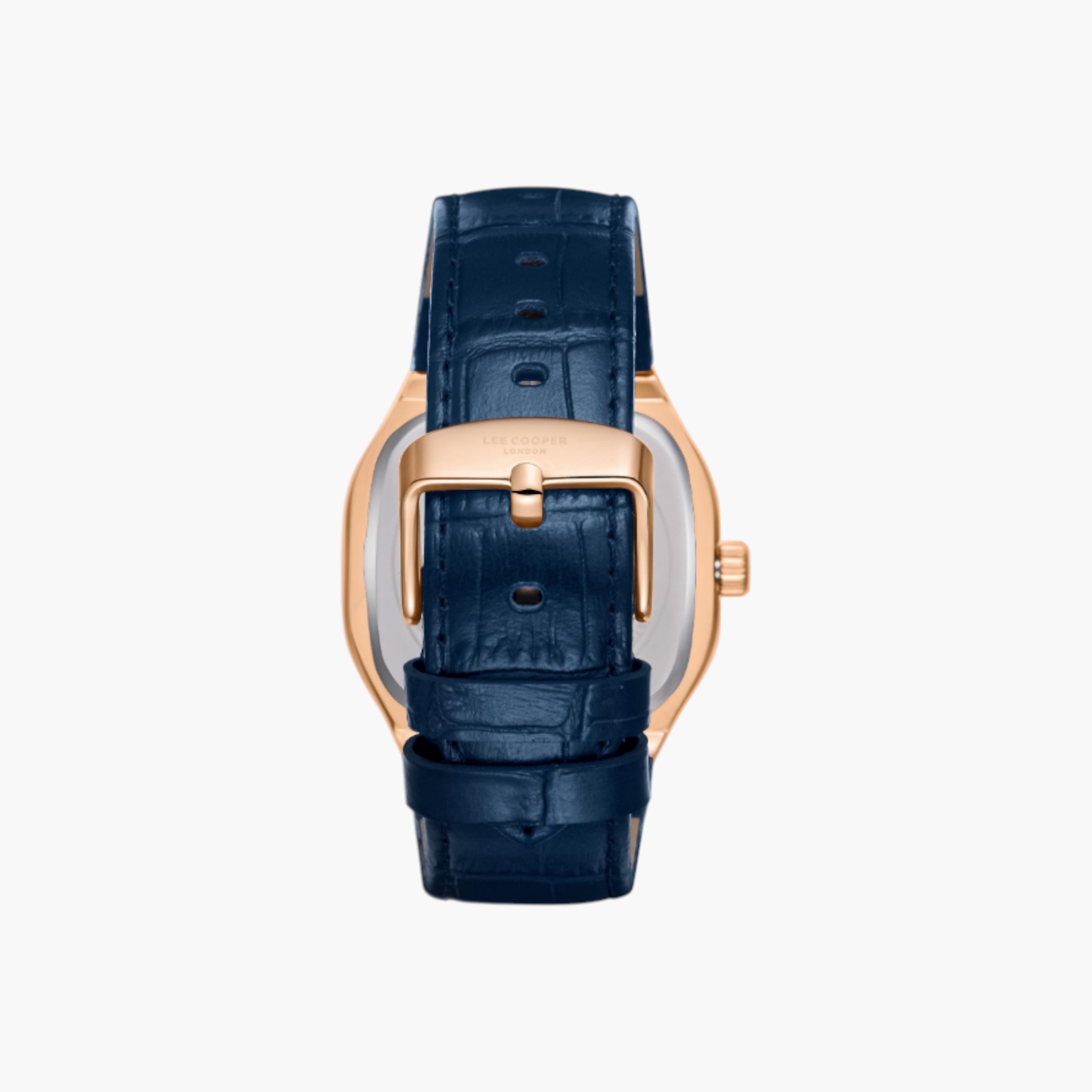 Lee Cooper Analog Blue Dial Leather Watch-men-watchesandjewellery-watches-image-4