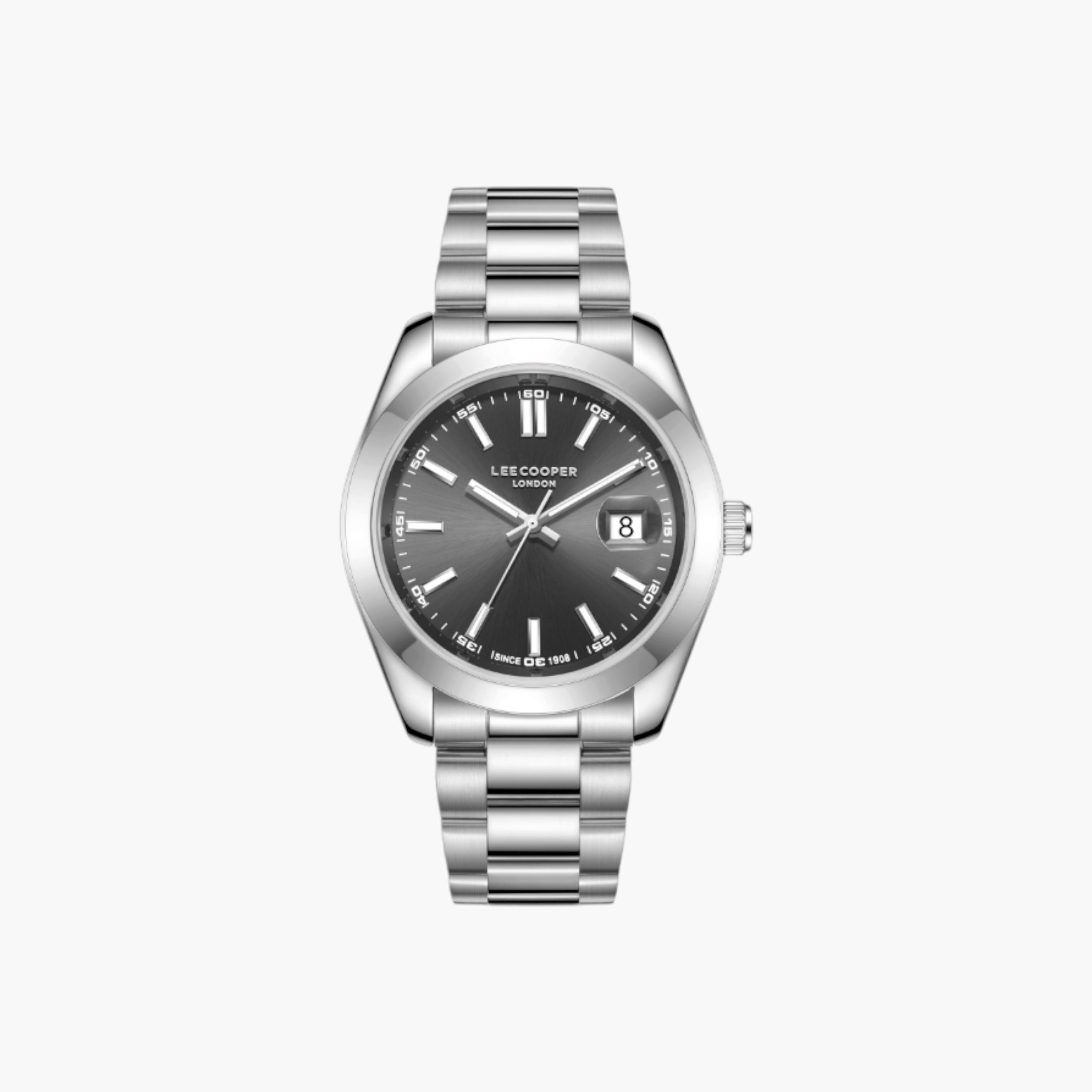 Lee Cooper Men's Silver Analog Wrist Watch LC08189.360-men-watchesandjewellery-watches-image-1