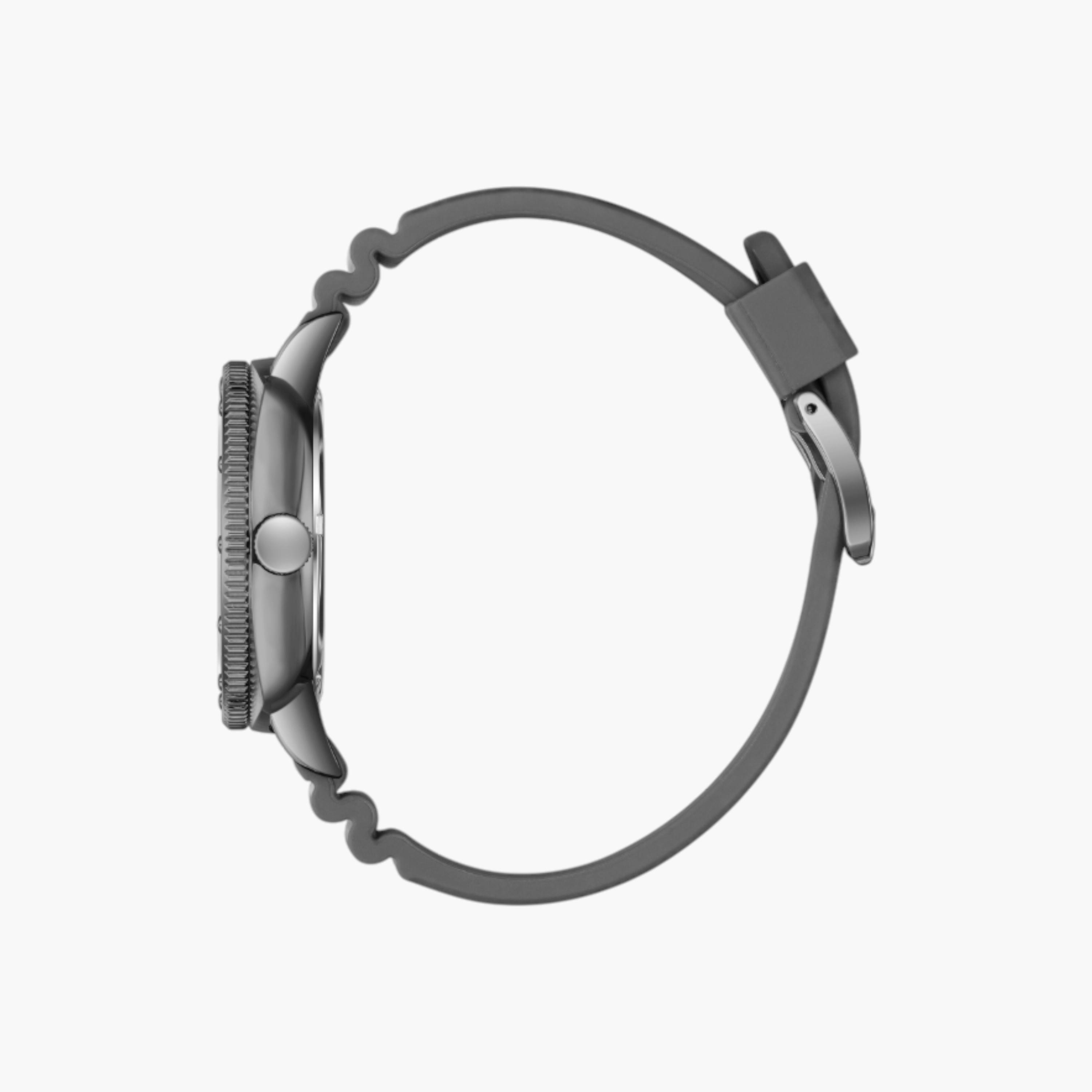 Lee Cooper Analog Grey Dial Silicone Watch - LC08193.066-men-watchesandjewellery-watches-image-3