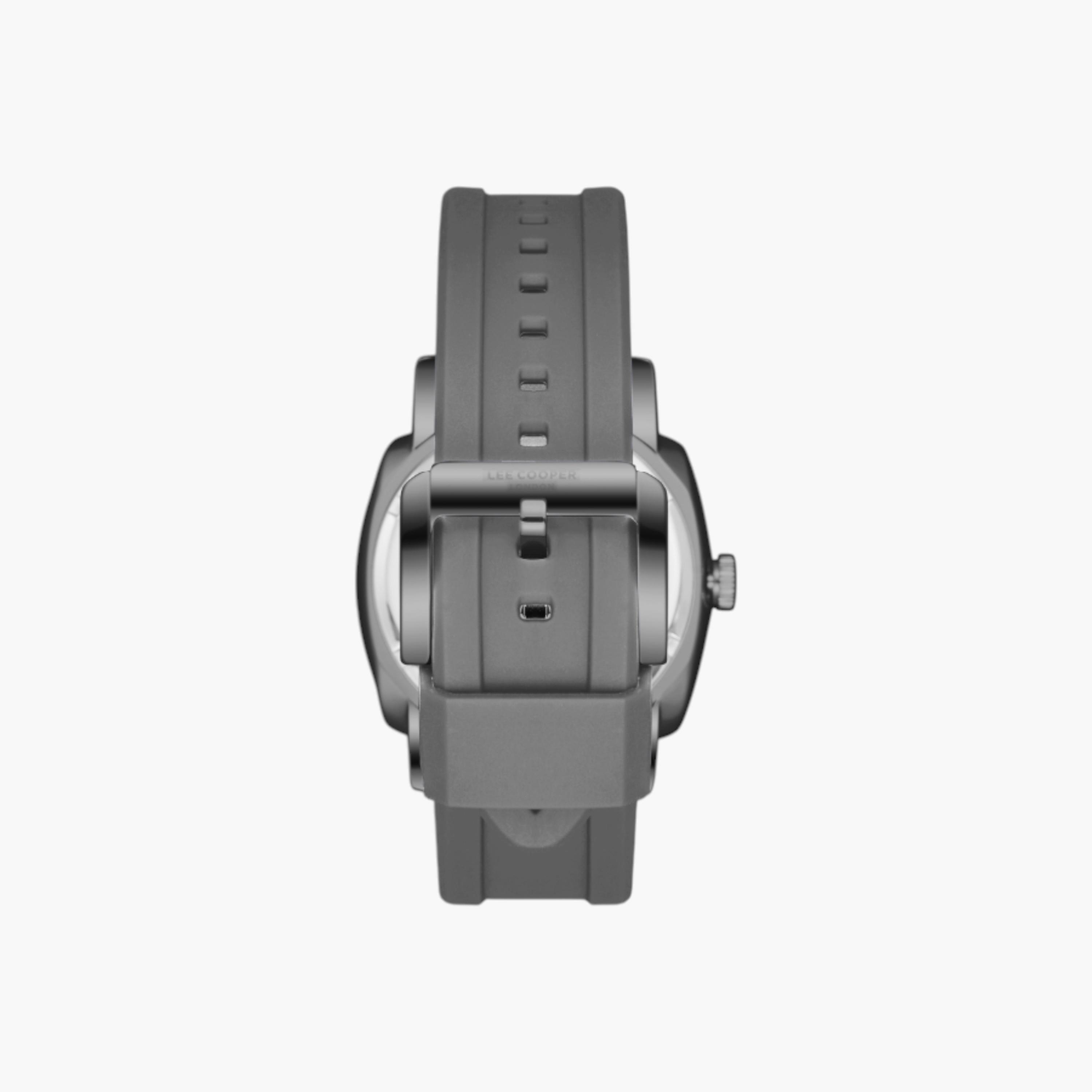 Lee Cooper Analog Grey Dial Silicone Watch - LC08193.066-men-watchesandjewellery-watches-image-4