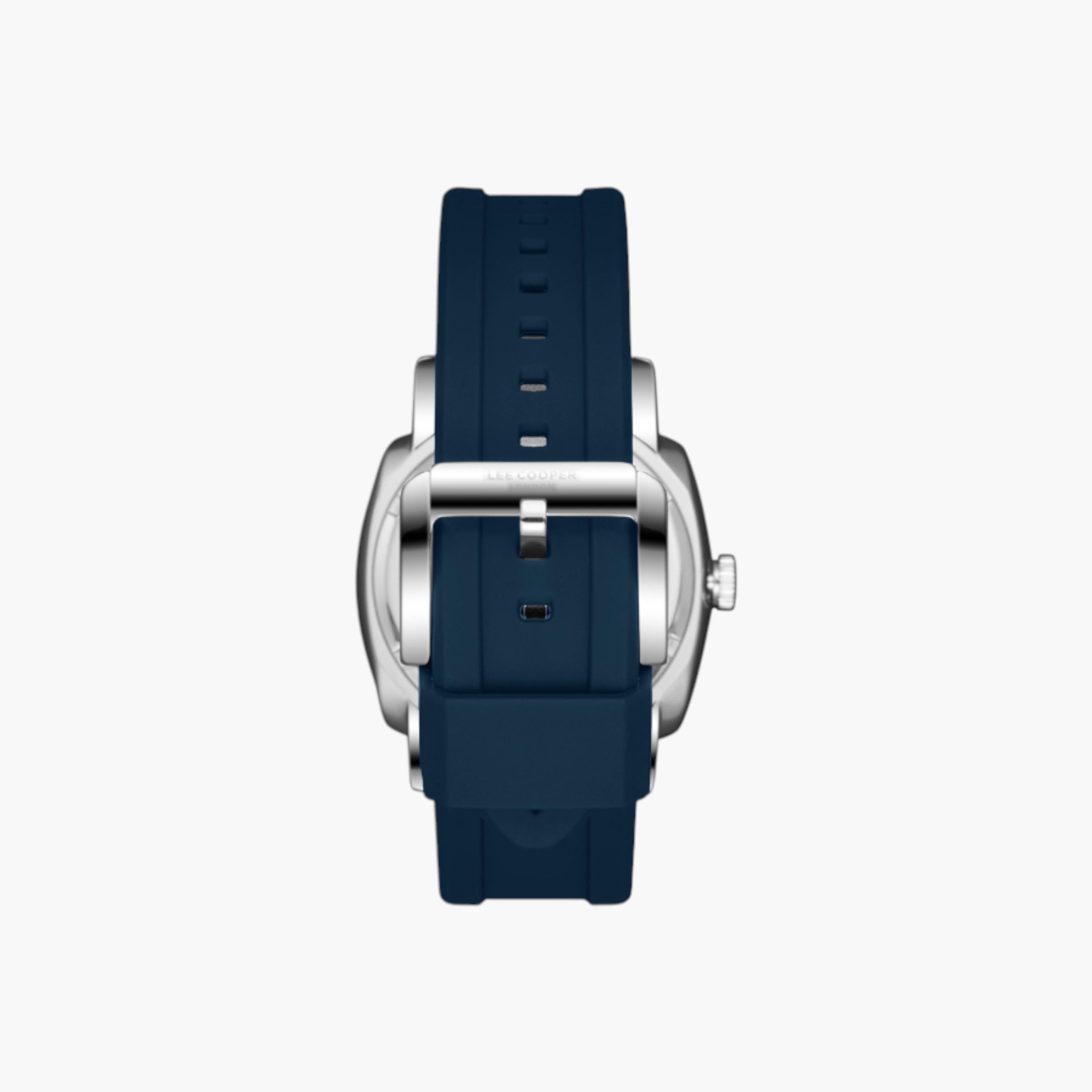 Lee Cooper Analog Blue Dial Silicone Watch-men-watchesandjewellery-watches-image-4