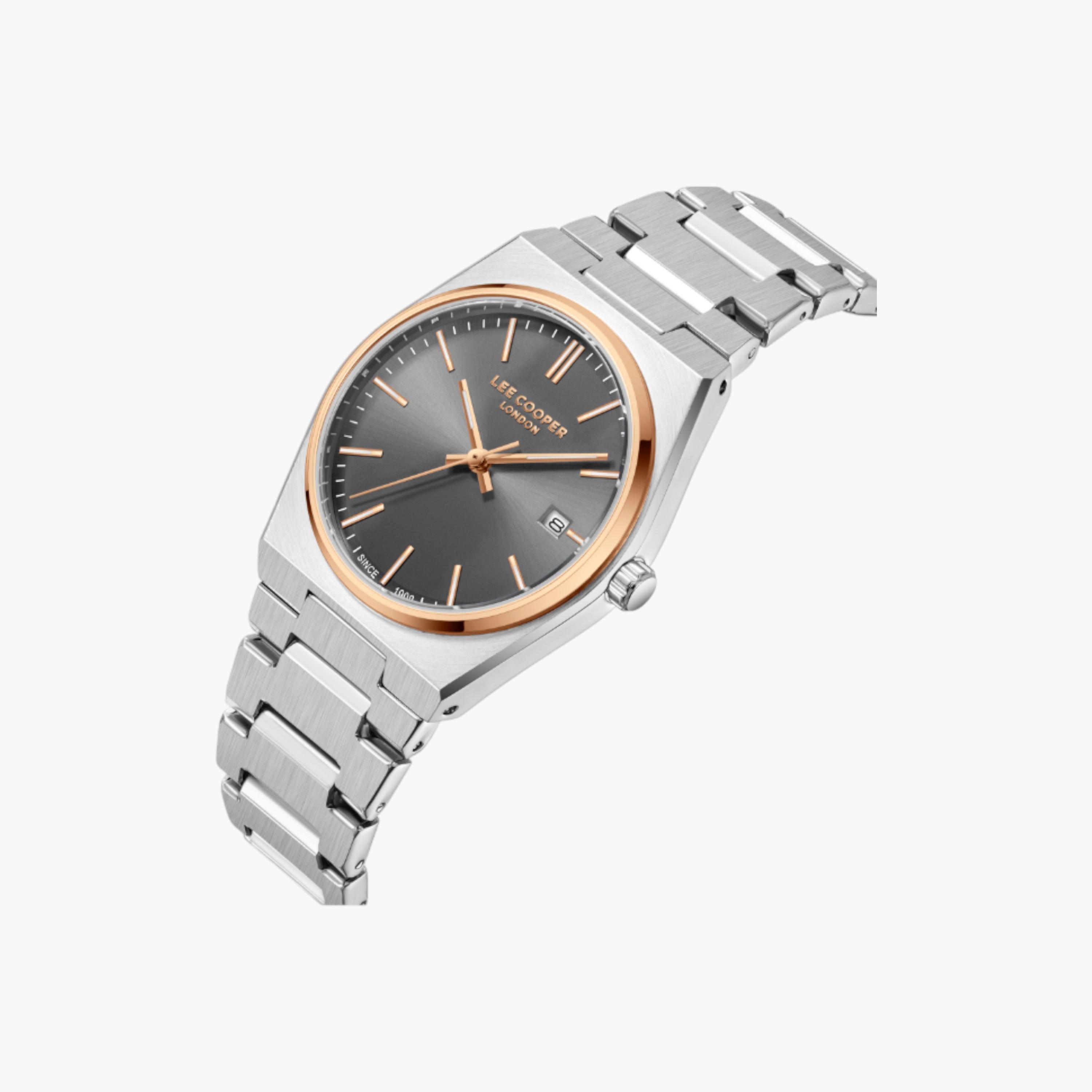 ساعة يد أنالوج فضية للنساء من لي كوبر LC08195.560-women-watchesandjewellery-watches-image-2