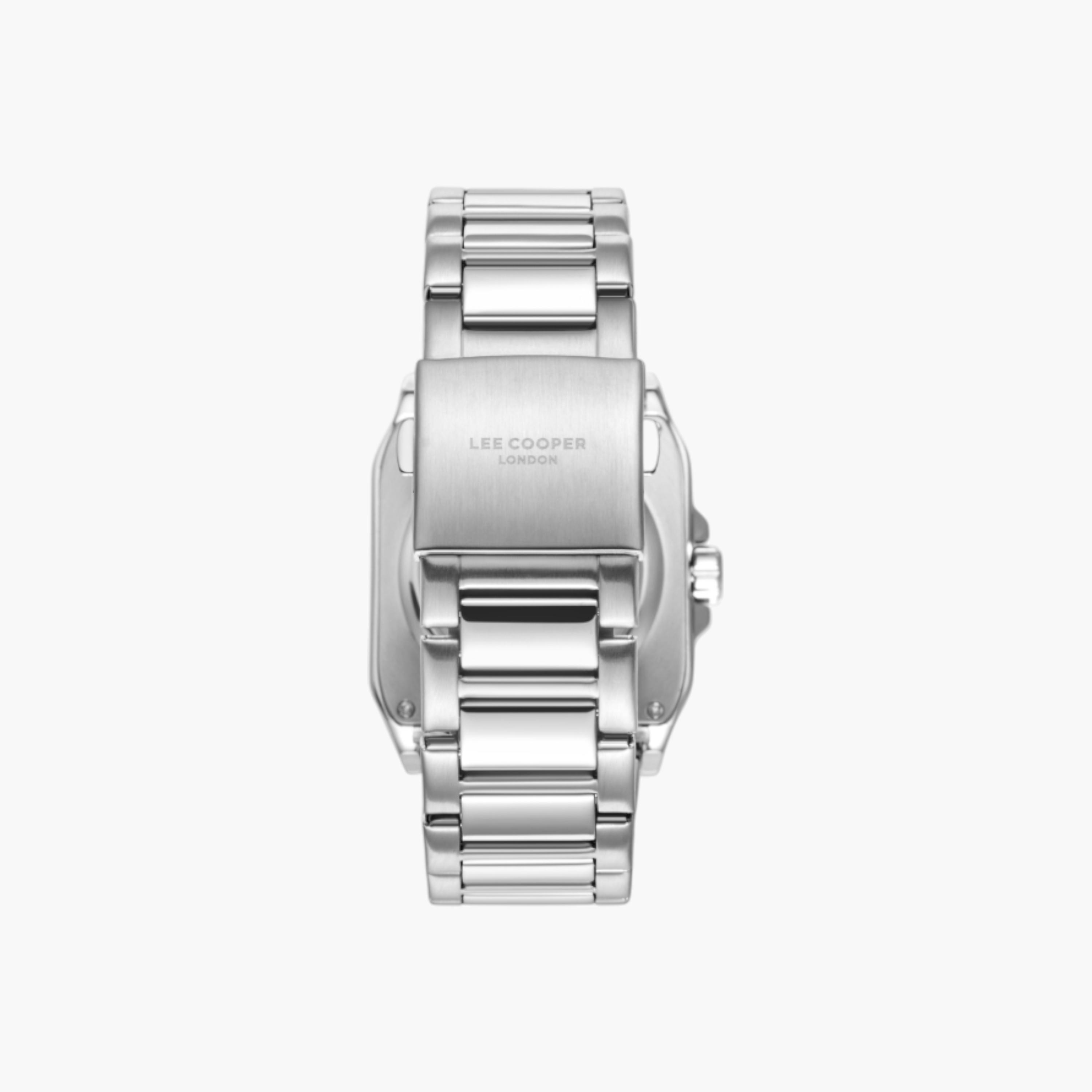 Lee Cooper Automatic Blue Dial Metal Watch-men-watchesandjewellery-watches-image-4