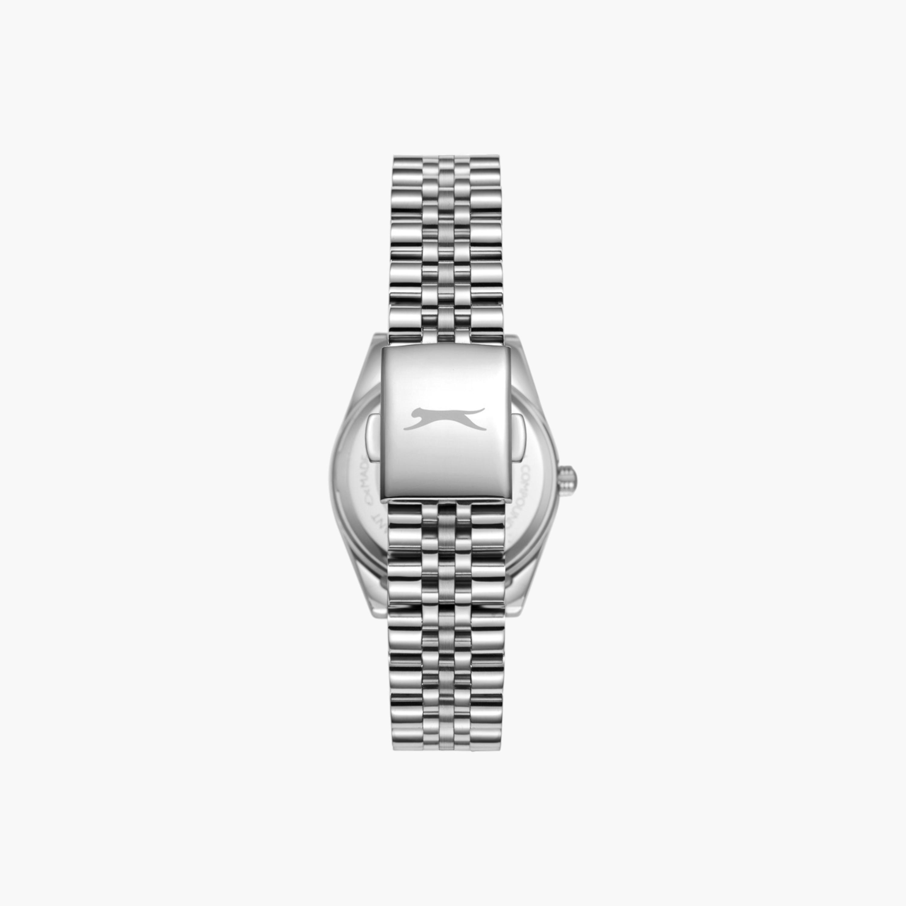 ساعة يد تناظرية باللون الفضي للنساء من سلازنجر - SL.9.2463.3.01-women-watchesandjewellery-watches-image-4