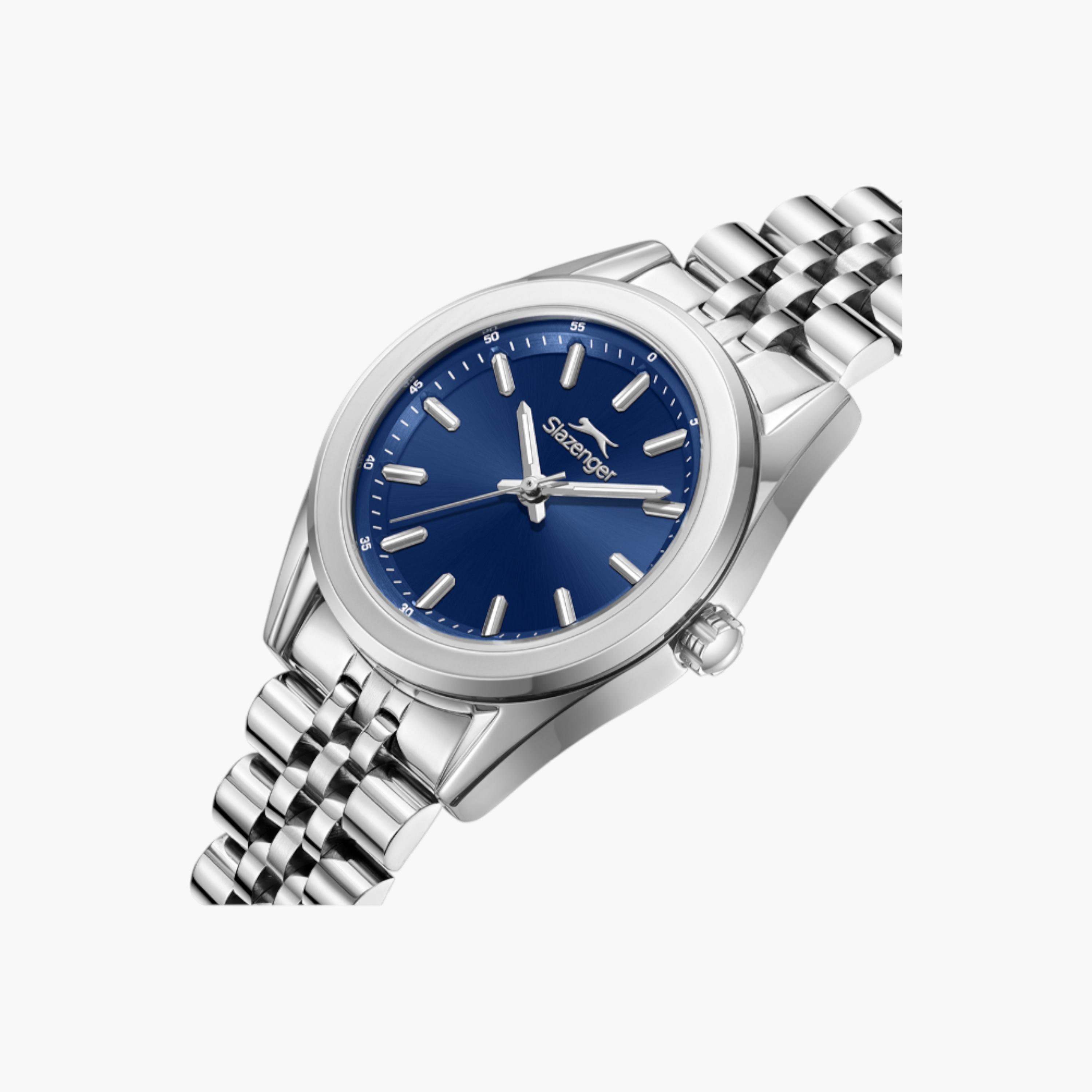 ساعة يد تناظرية باللون الفضي للنساء من سلازنجر - SL.9.2463.3.01-women-watchesandjewellery-watches-image-5