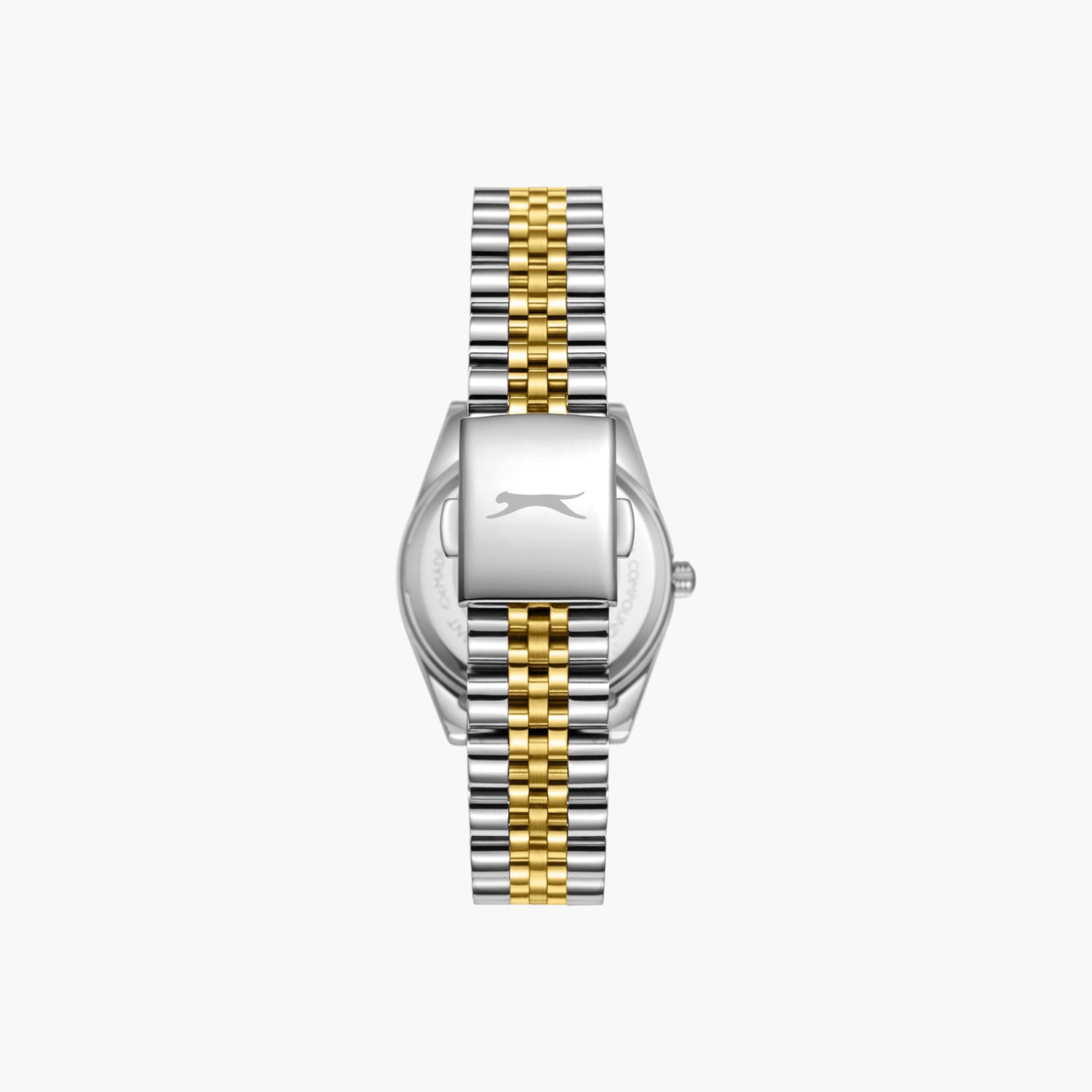 ساعة يد تناظرية باللون الفضي للنساء من سلازنجر - SL.9.2463.3.02-women-watchesandjewellery-watches-image-4