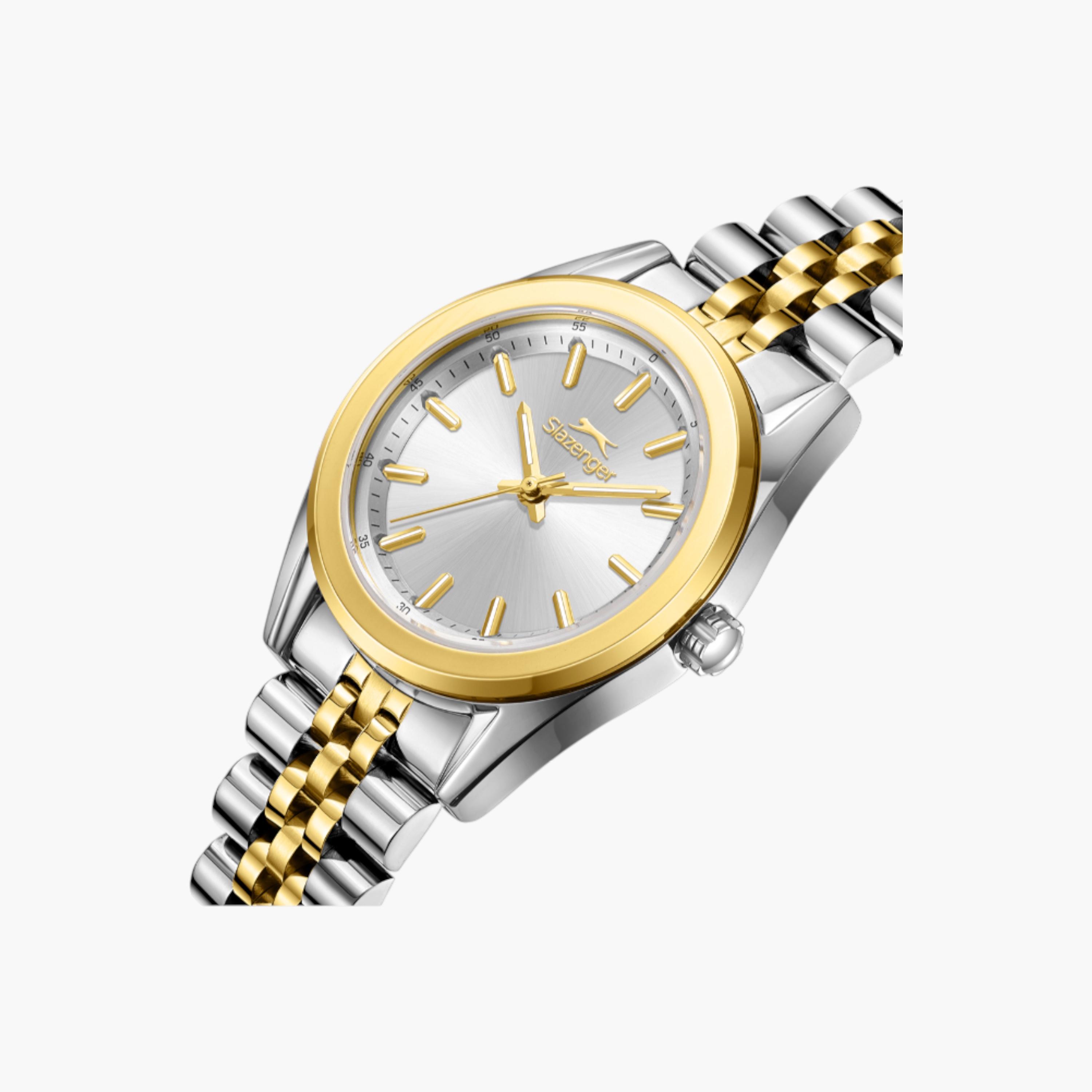 ساعة يد تناظرية باللون الفضي للنساء من سلازنجر - SL.9.2463.3.02-women-watchesandjewellery-watches-image-5