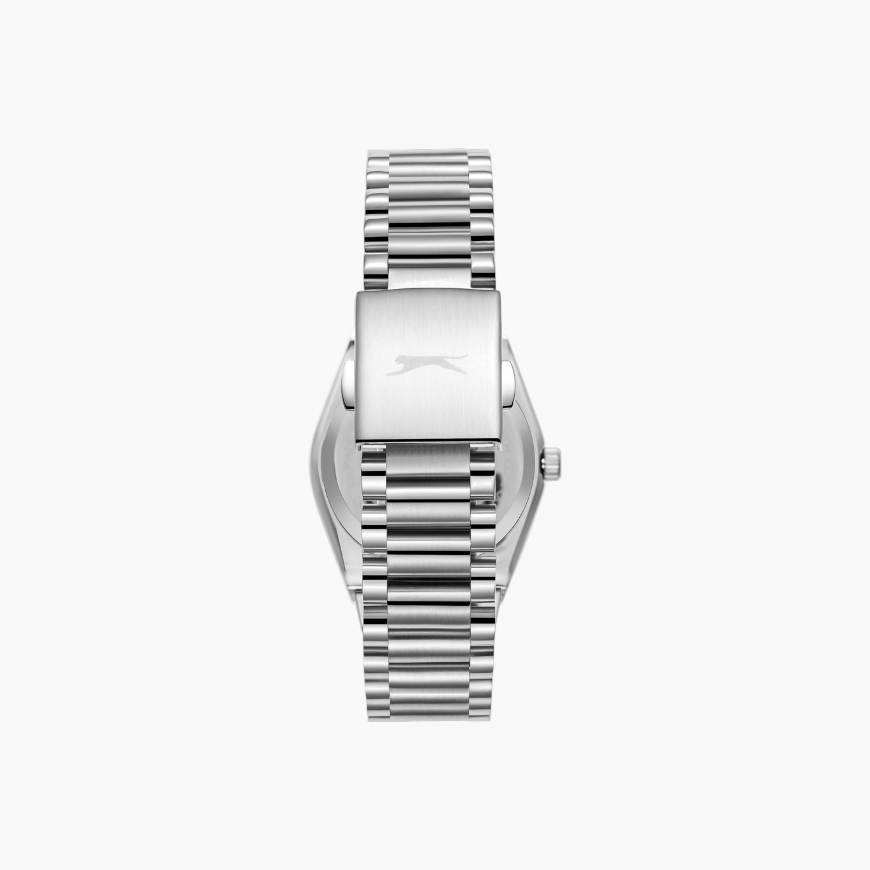 ساعة يد كرونوغراف فضية للنساء من سليزنغر SL.9.2467.4.01-women-watchesandjewellery-watches-image-4