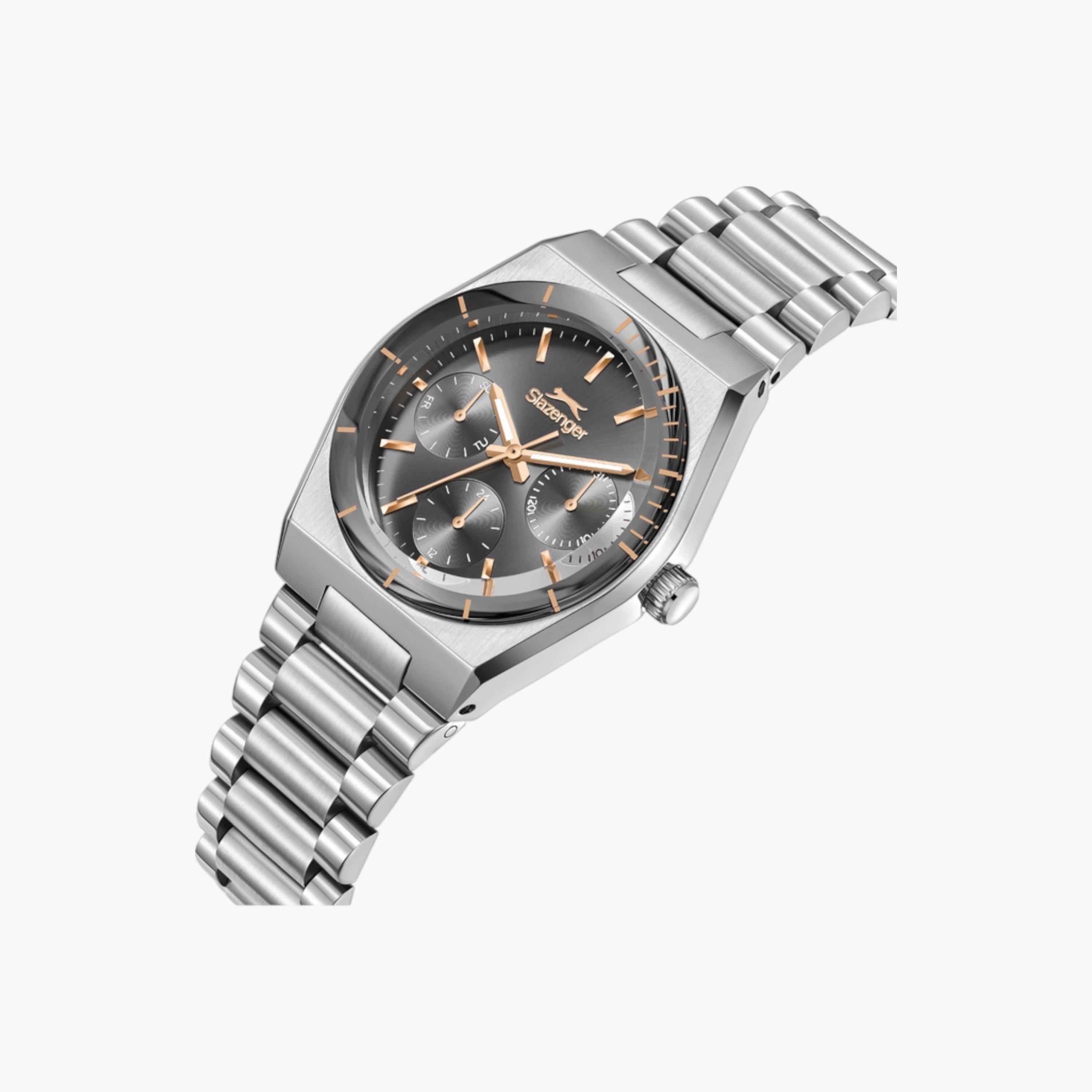 ساعة يد أنالوج فضية للنساء من سليزنجر SL.9.2467.4.05-women-watchesandjewellery-watches-image-2