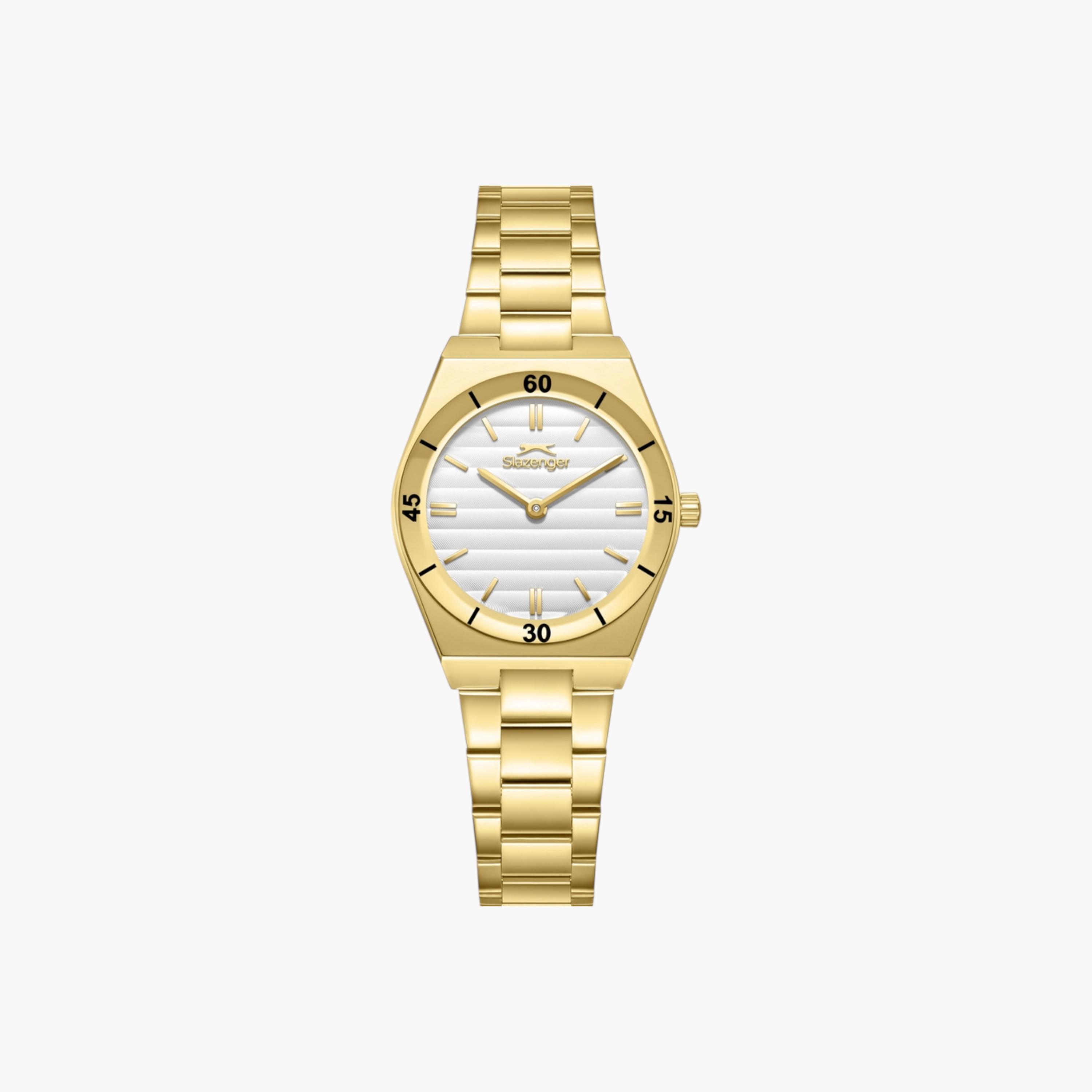 Slazenger Women's Gold Analog Wrist Watch SL.9.2470.3.02-women-watchesandjewellery-watches-image-1