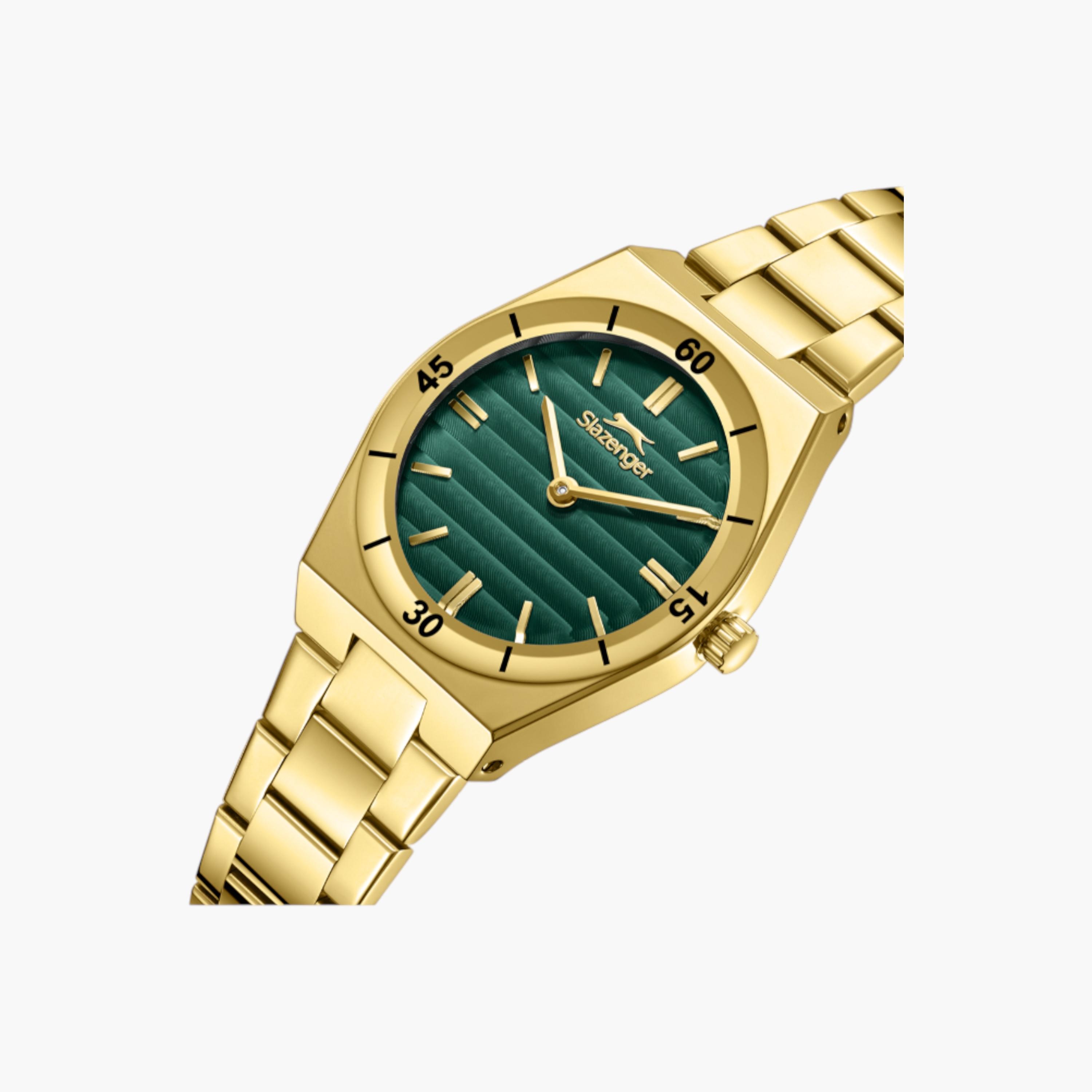 ساعة يد تناظرية باللون الذهبي للنساء من سلازينجر - SL.9.2470.3.04-women-watchesandjewellery-watches-image-5