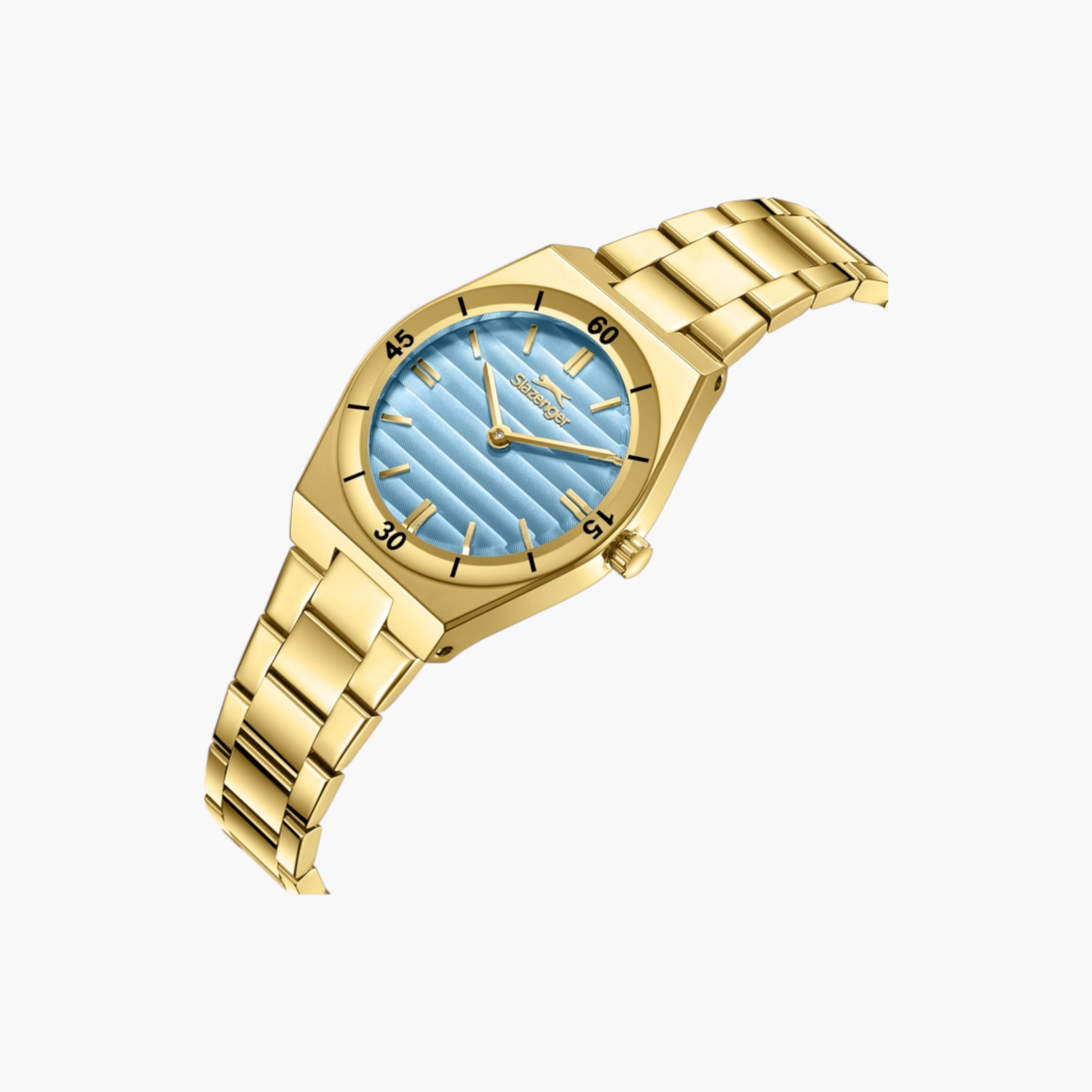 ساعة يد أنالوج بلون ذهبي للنساء من سليزنغر SL.9.2470.3.06-women-watchesandjewellery-watches-image-2