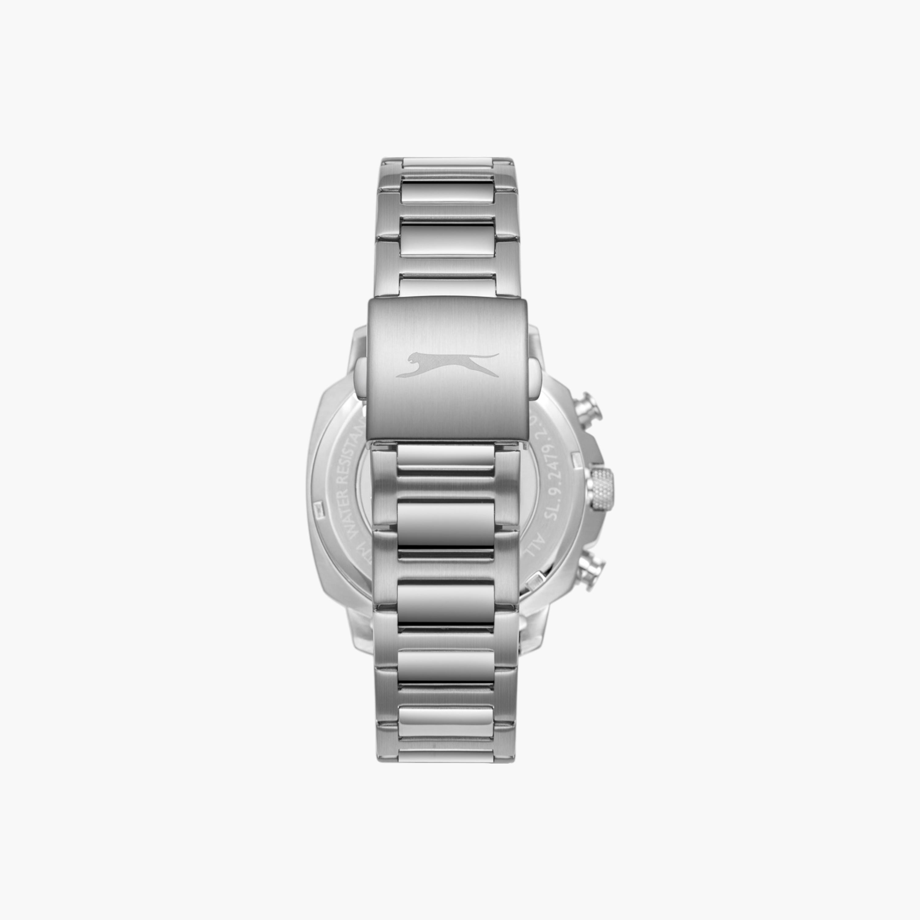 Slazenger Chronograph Blue Dial Metal Wrist Watch-men-watchesandjewellery-watches-image-4