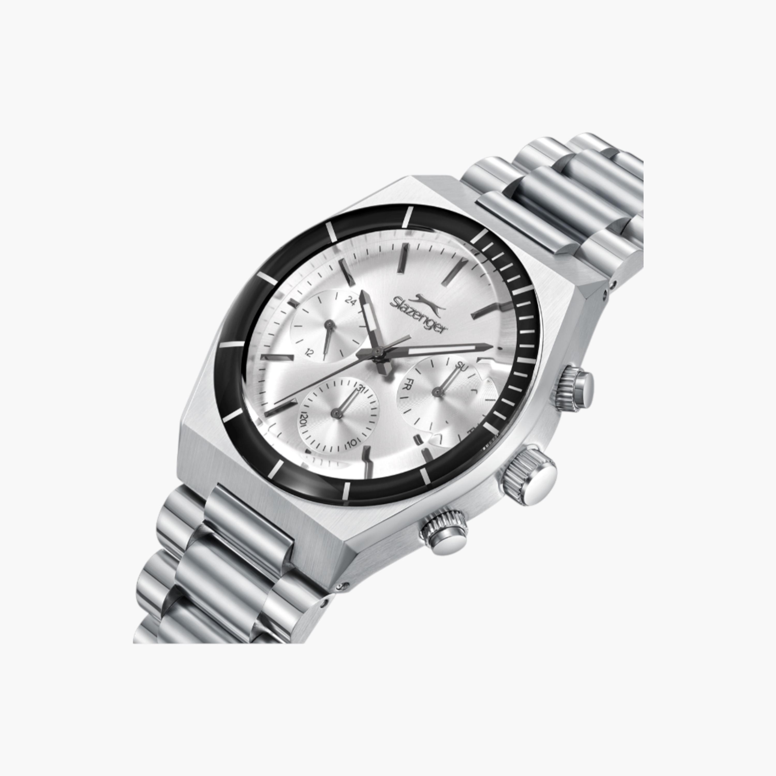 Slazenger Chronograph Silver Dial Metal Watch - SL.9.2484.2.01-men-watchesandjewellery-watches-image-5