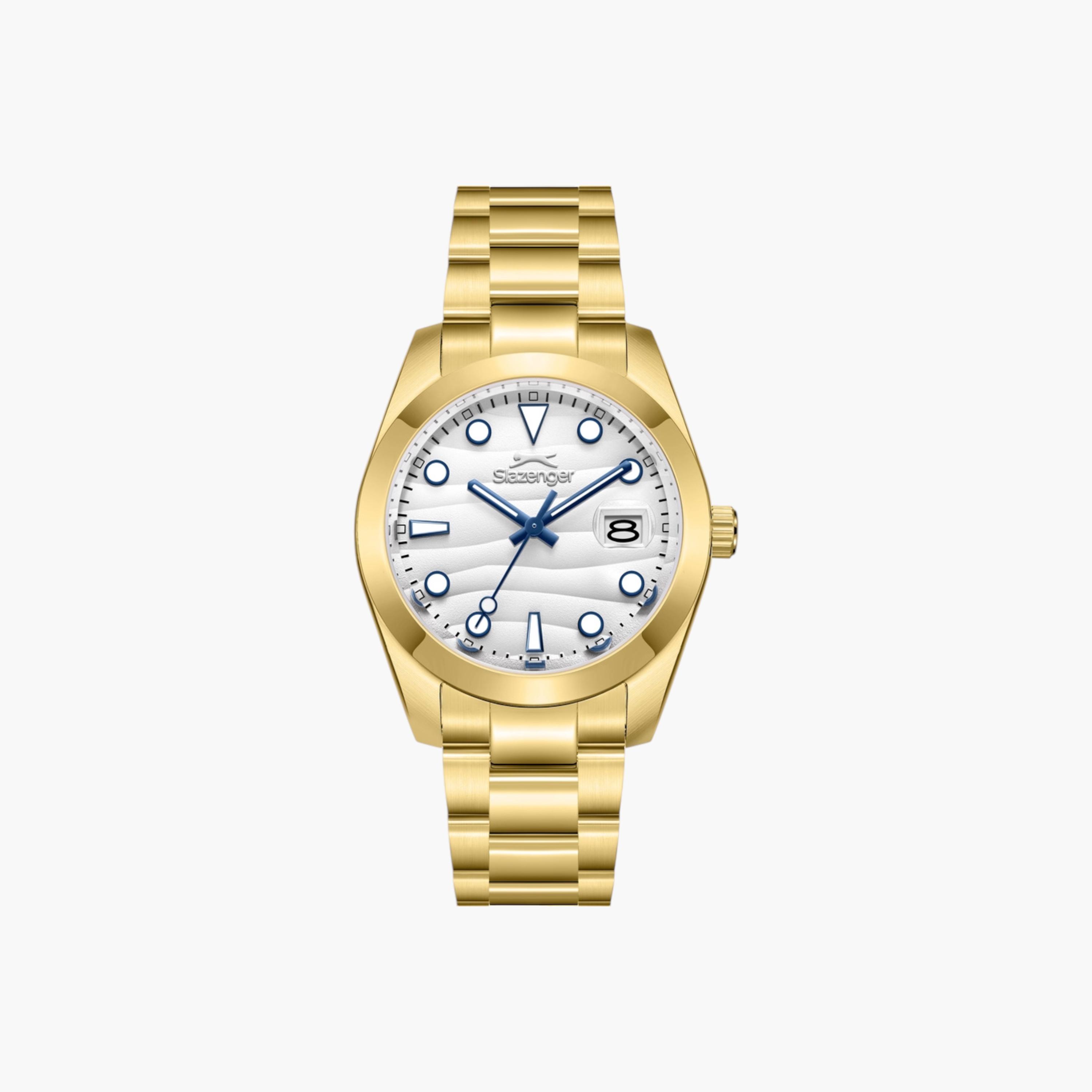 Slazenger Analog Silver Metal Wrist Watch-men-watchesandjewellery-watches-image-1