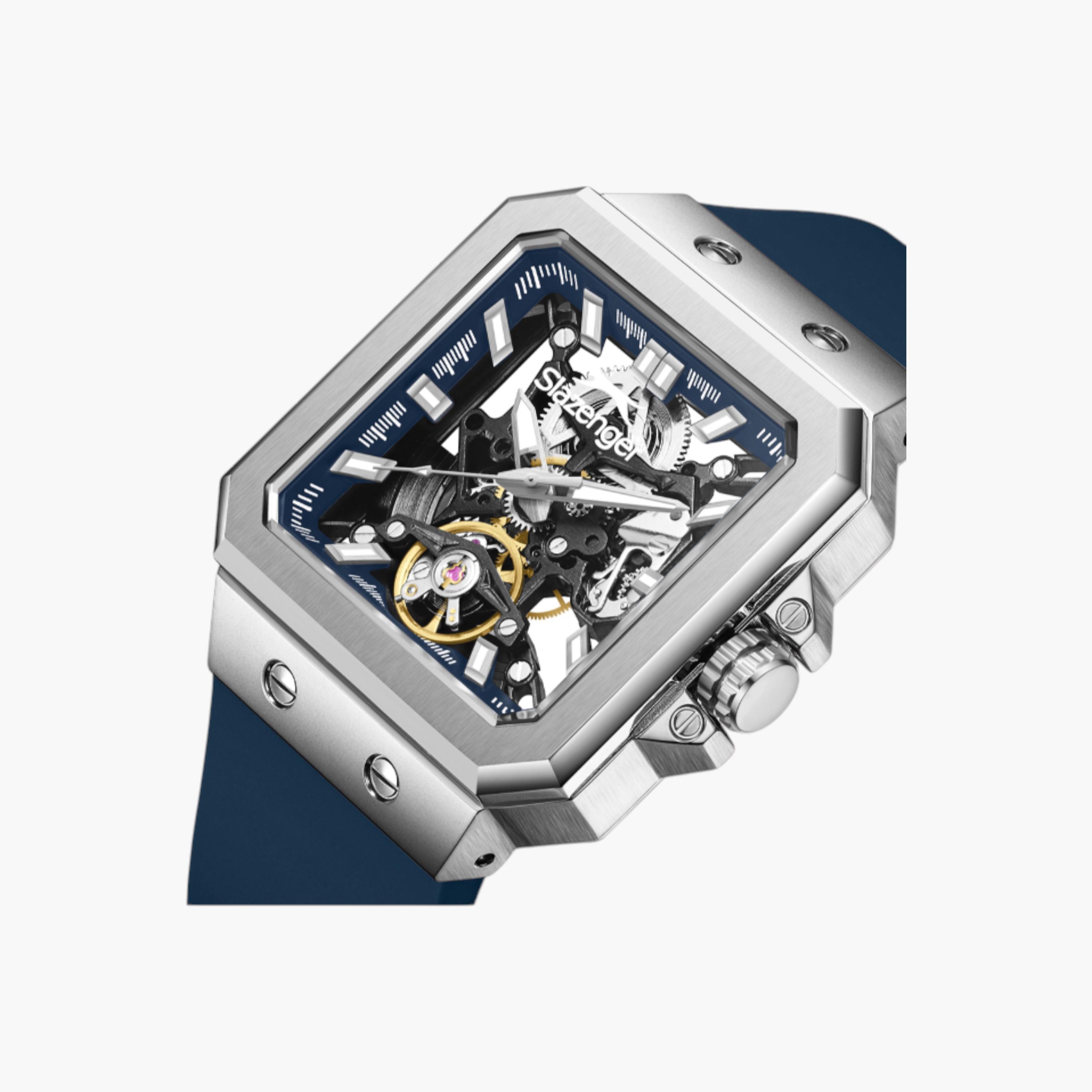 Slazenger Analog Blue Dial Silicone Watch-men-watchesandjewellery-watches-image-5