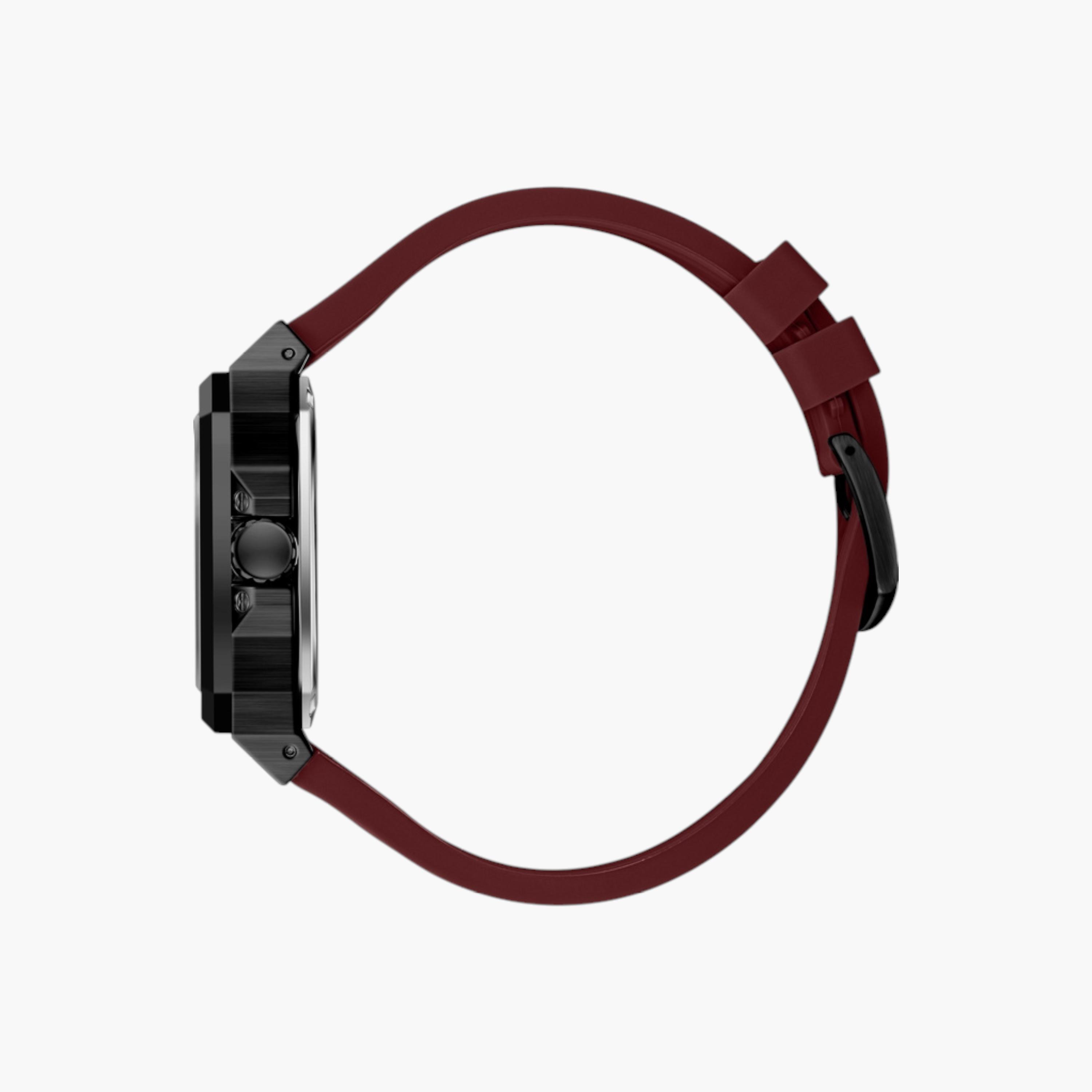 Slazenger Automatic Red Dial Silicone Watch-men-watchesandjewellery-watches-image-3