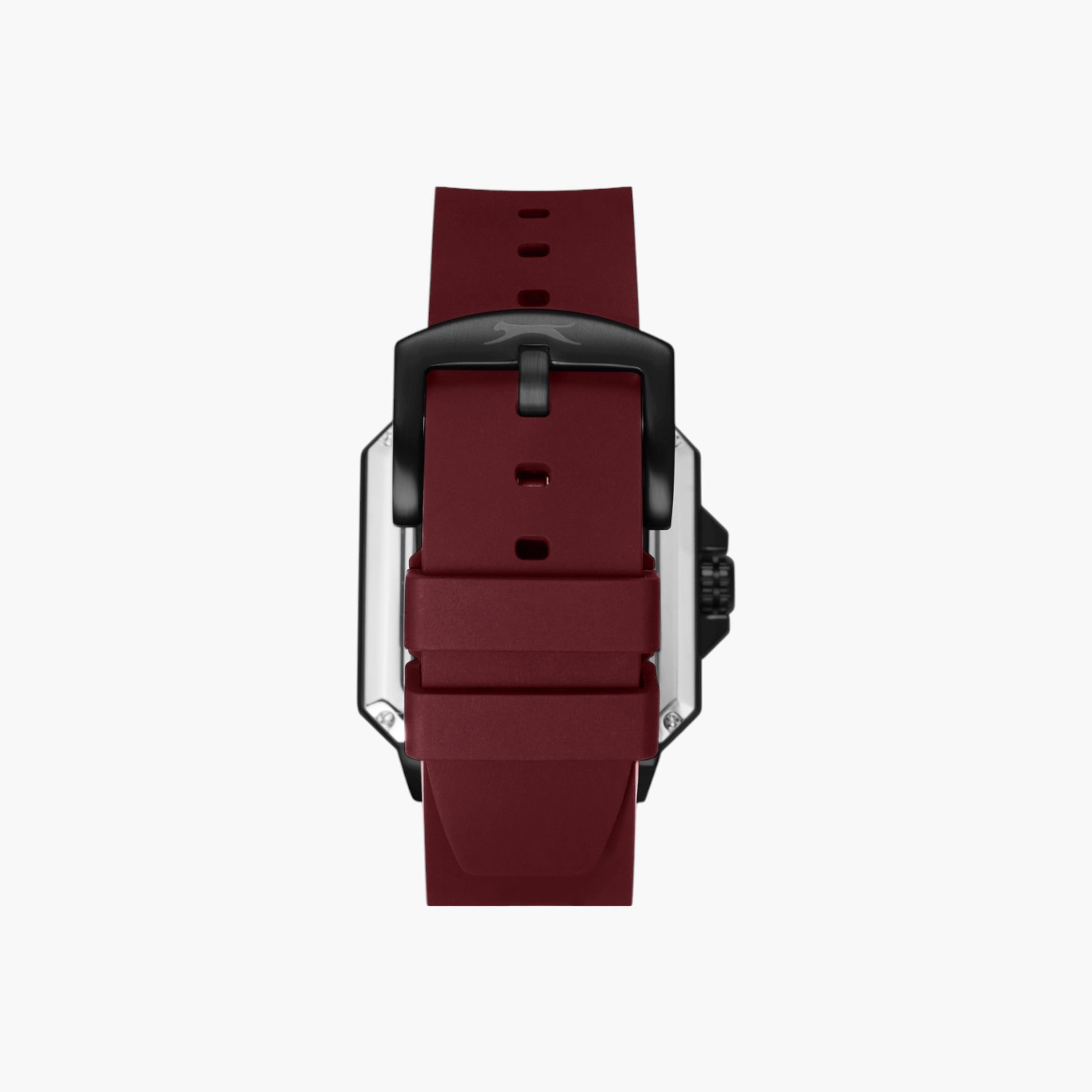 Slazenger Automatic Red Dial Silicone Watch-men-watchesandjewellery-watches-image-4
