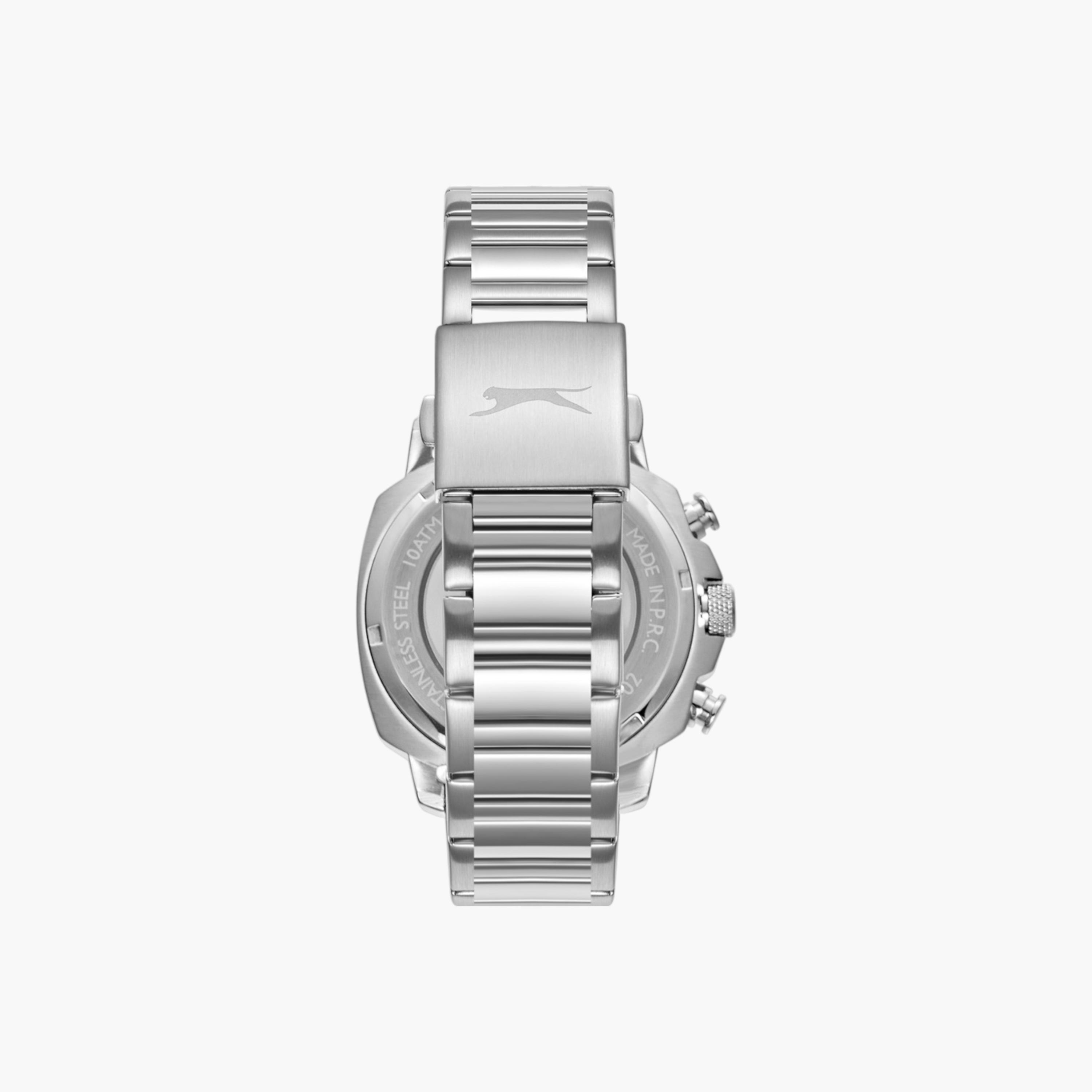 Slazenger Chronograph Green Dial Metal Watch-men-watchesandjewellery-watches-image-2