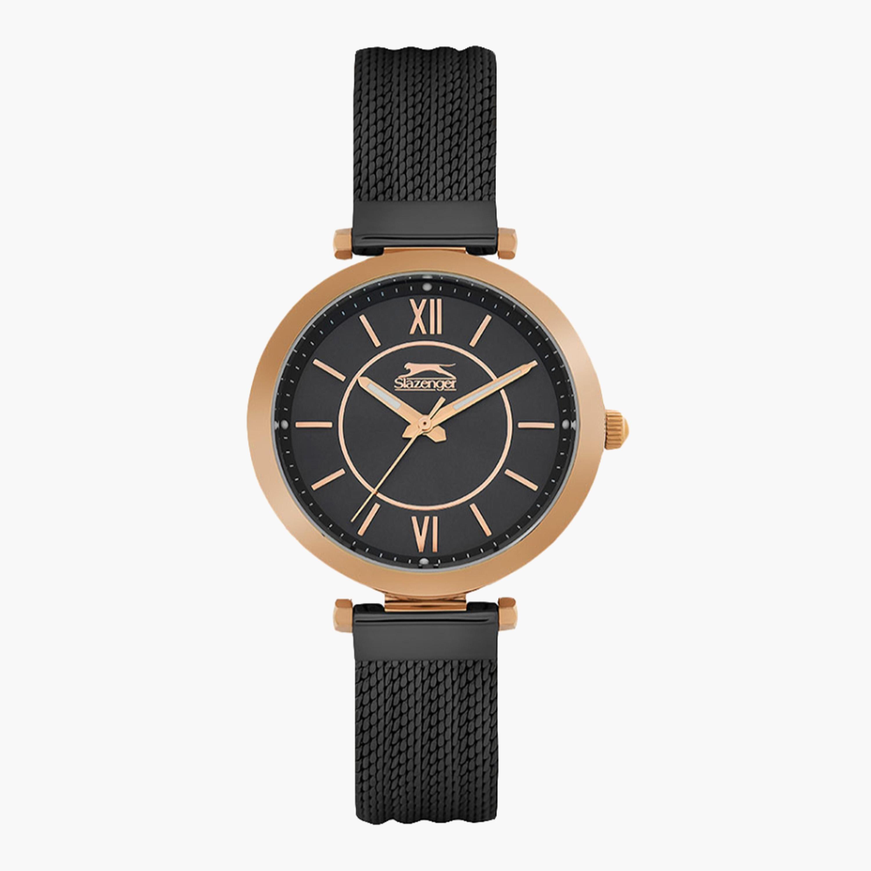 ساعة يد تناظرية سوداء للنساء من سلازنجر - SL.9.6157.3.02-women-watchesandjewellery-watches-image-1