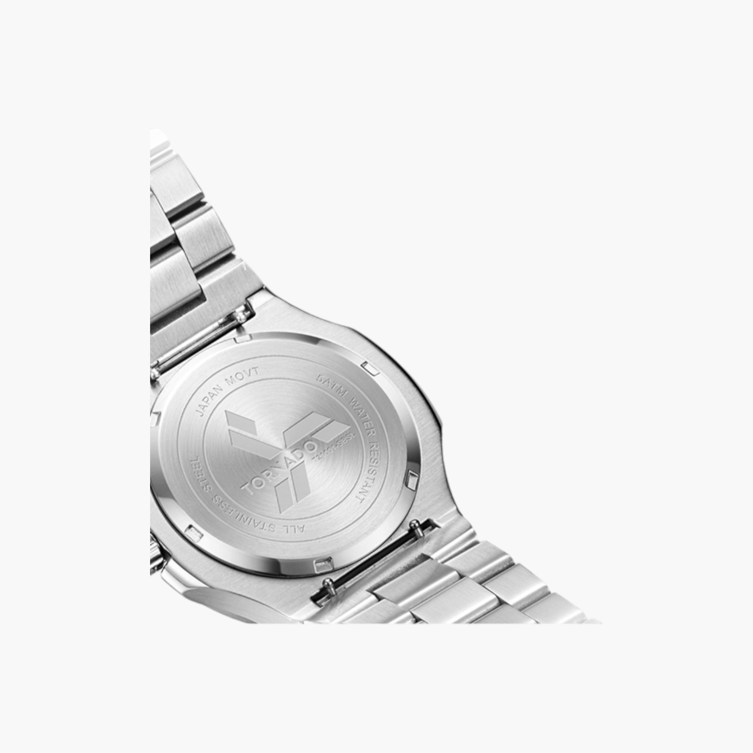 Tornado Analog Blue Dial Stainless Steel Watch-men-watchesandjewellery-watches-image-5