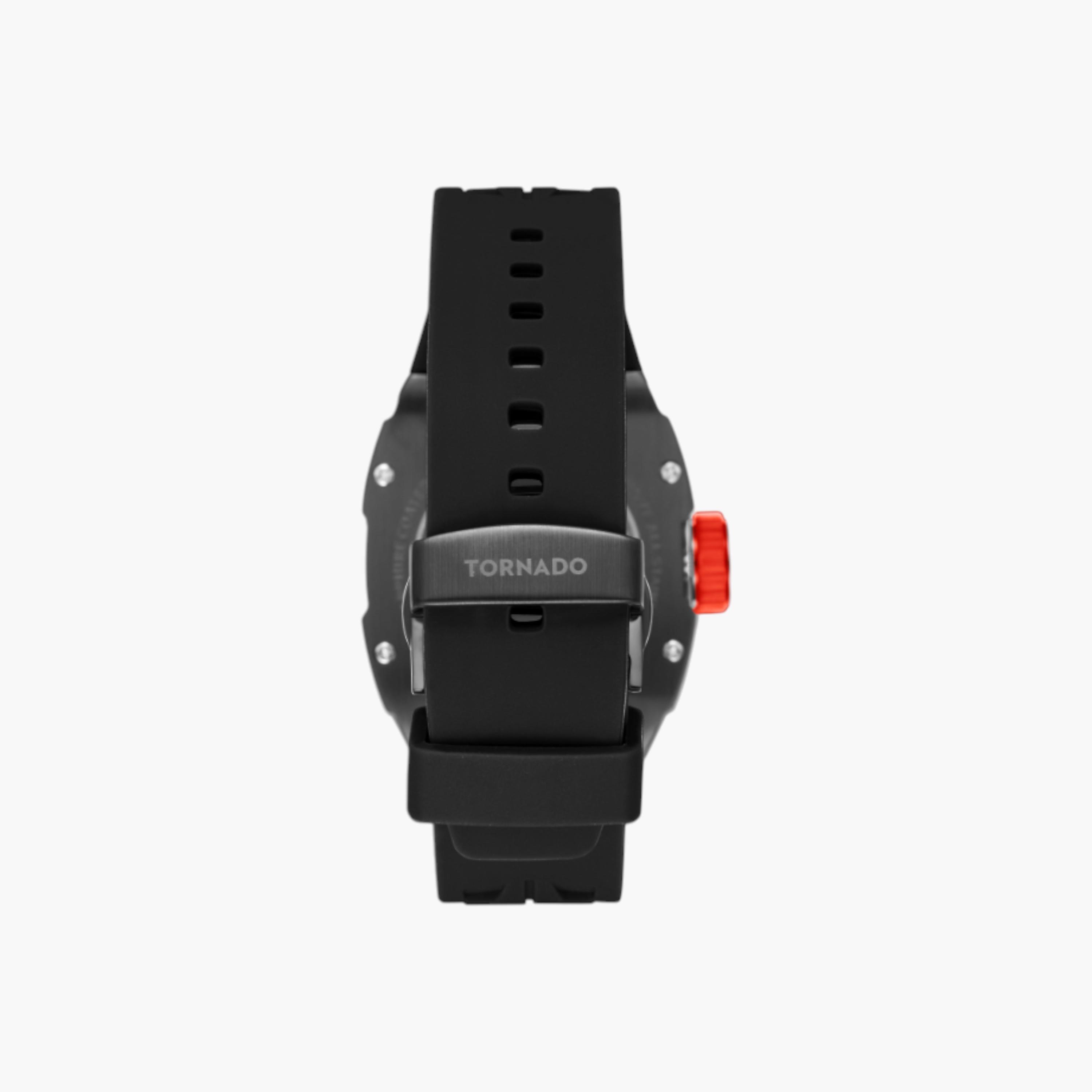 Tornado Automatic Red Dial Silicone Watch-men-watchesandjewellery-watches-image-3