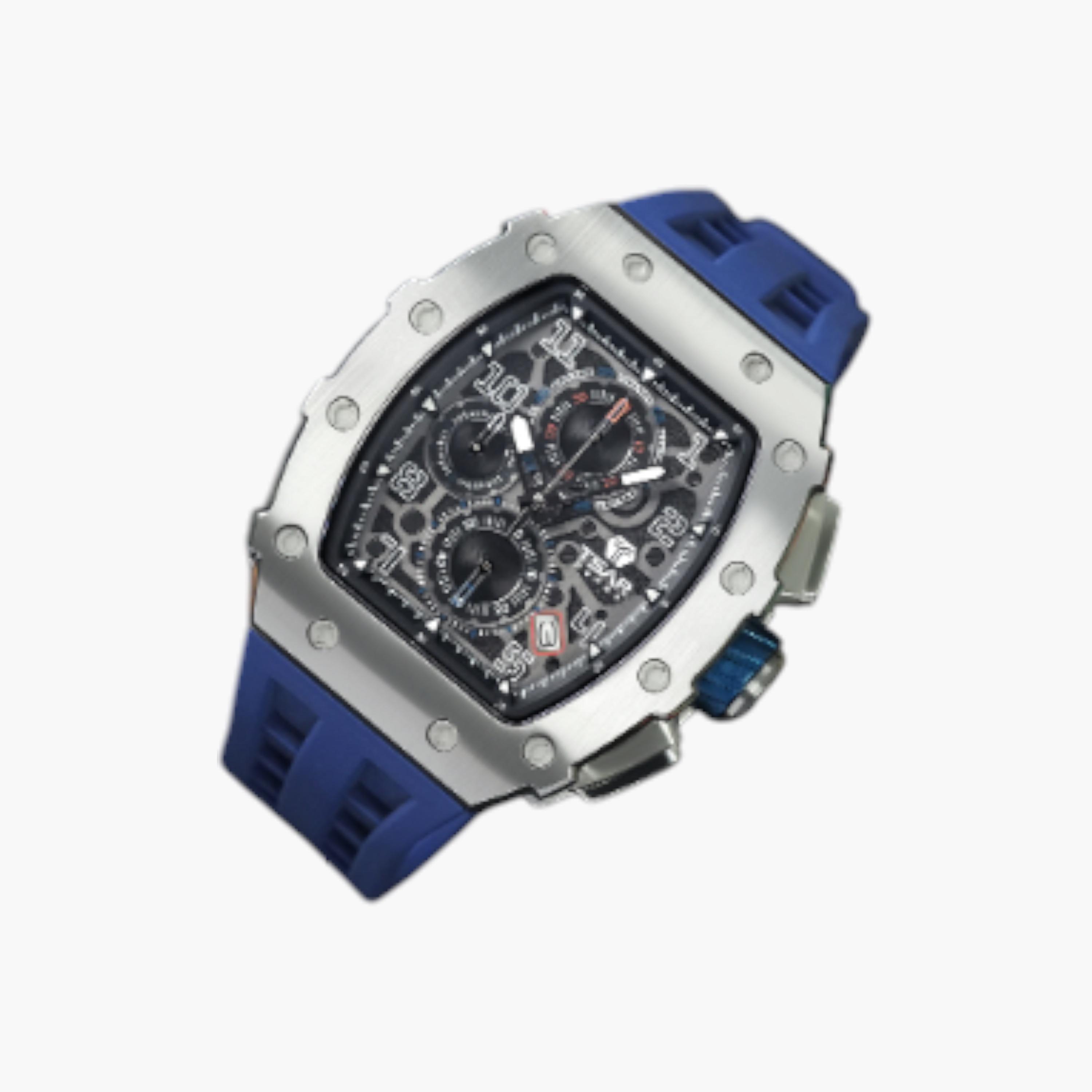 ساعة سيليكون أنالوج مينا أسود من لي كوبر-men-watchesandjewellery-watches-image-4