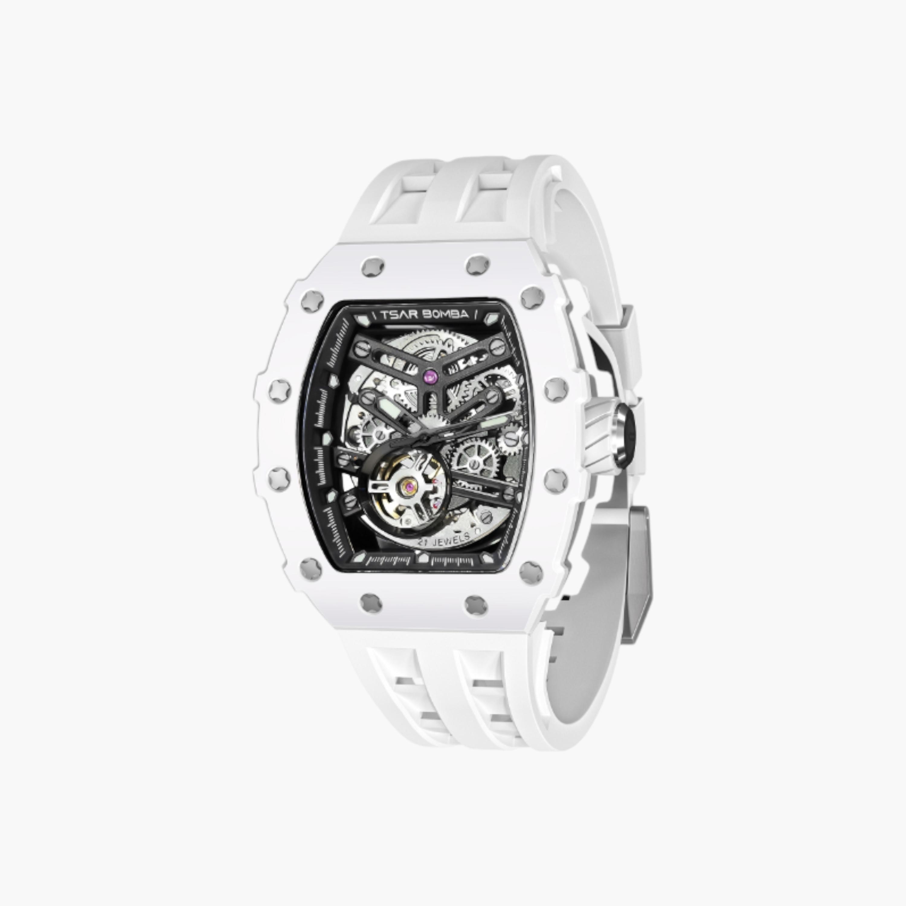 TSAR BOMBA Men's Automatic Black Dial Watch - TB8208C-07-men-watchesandjewellery-watches-image-2