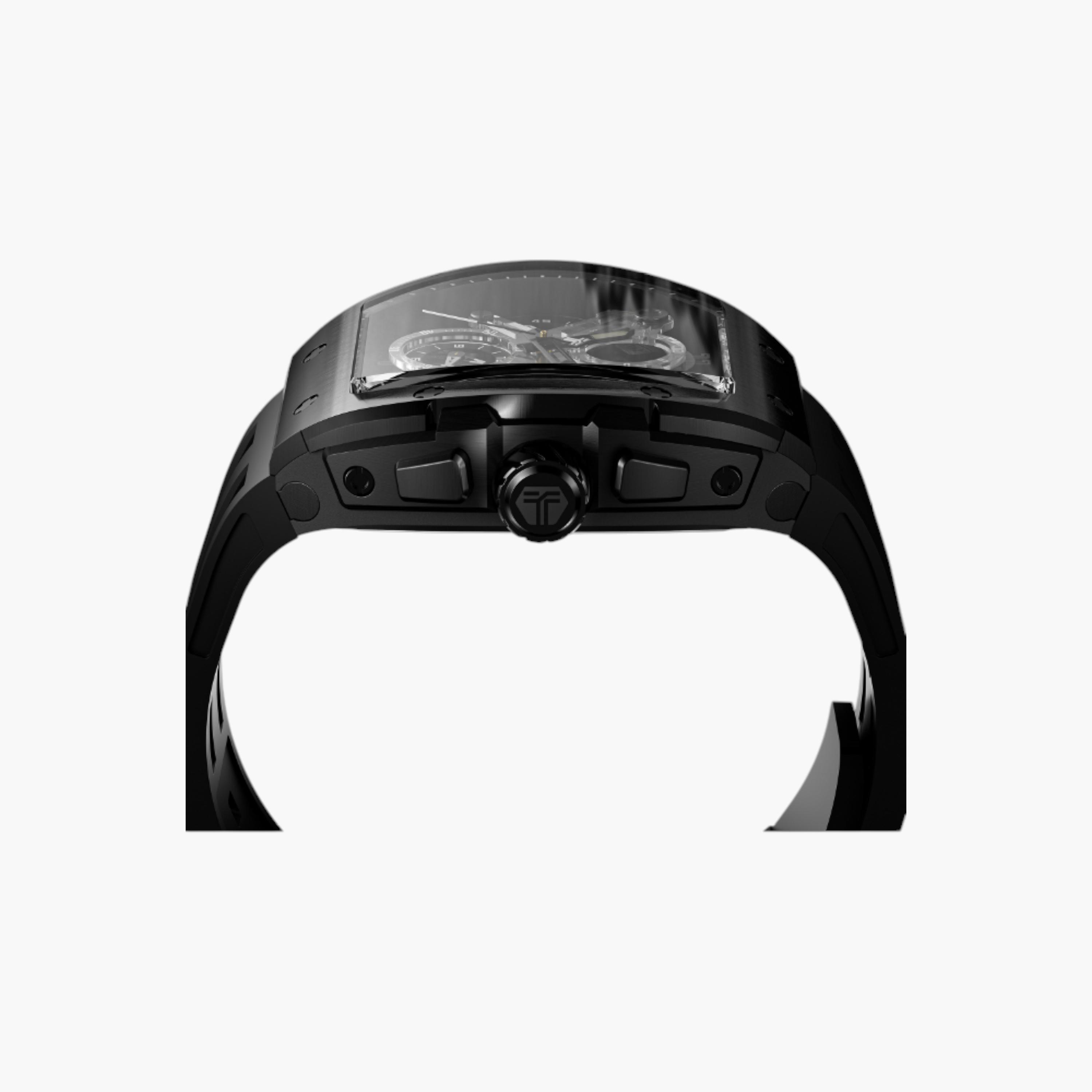 ساعة تناظرية بميناء أسود للرجال من تسار بومبا - TB8211Q-04-men-watchesandjewellery-watches-image-3