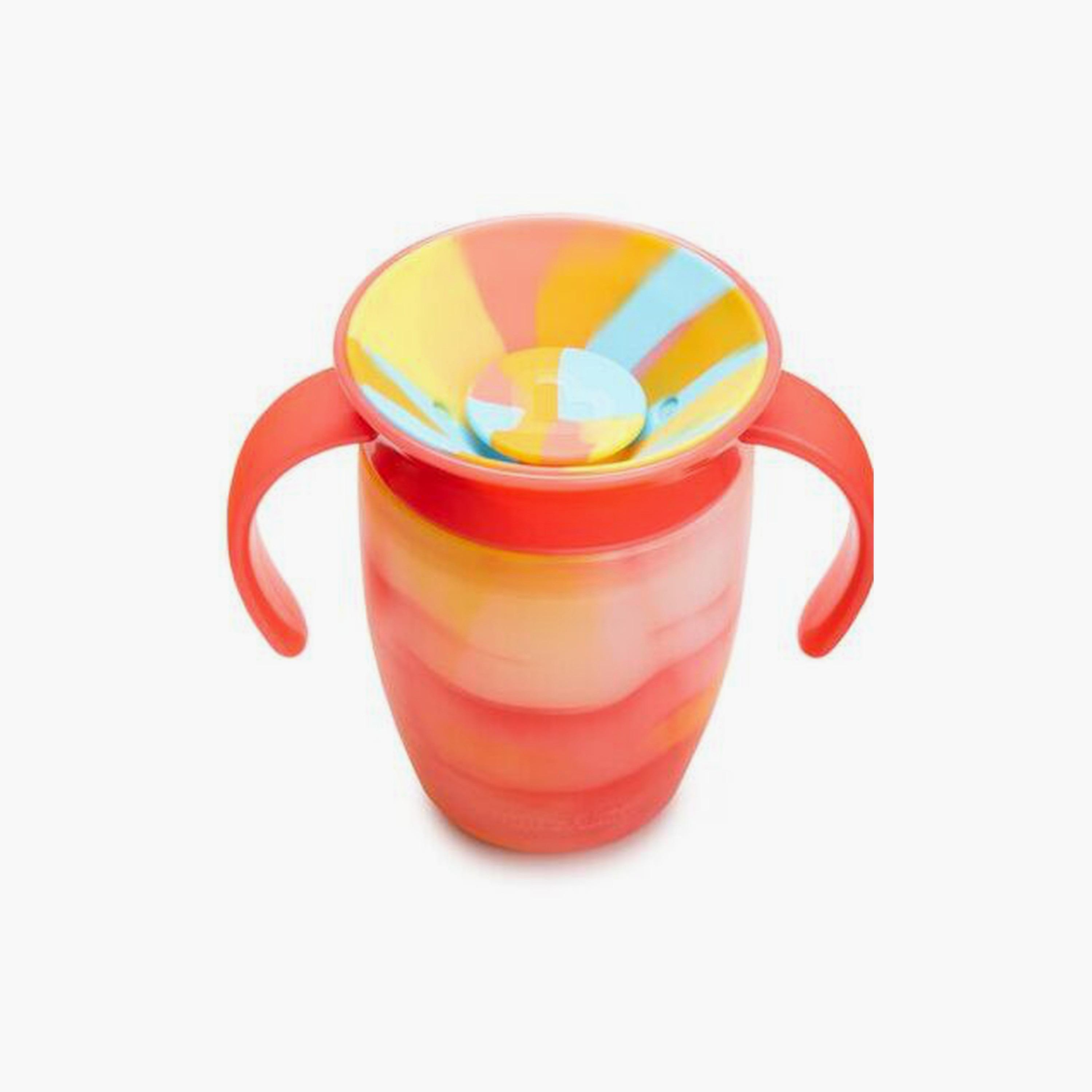 Munchkin Miracle 360° Tropical Swirl Trainer Cup - 7 oz - Hey Sunshine-baby-feeding-mealtimeessentials-image-1