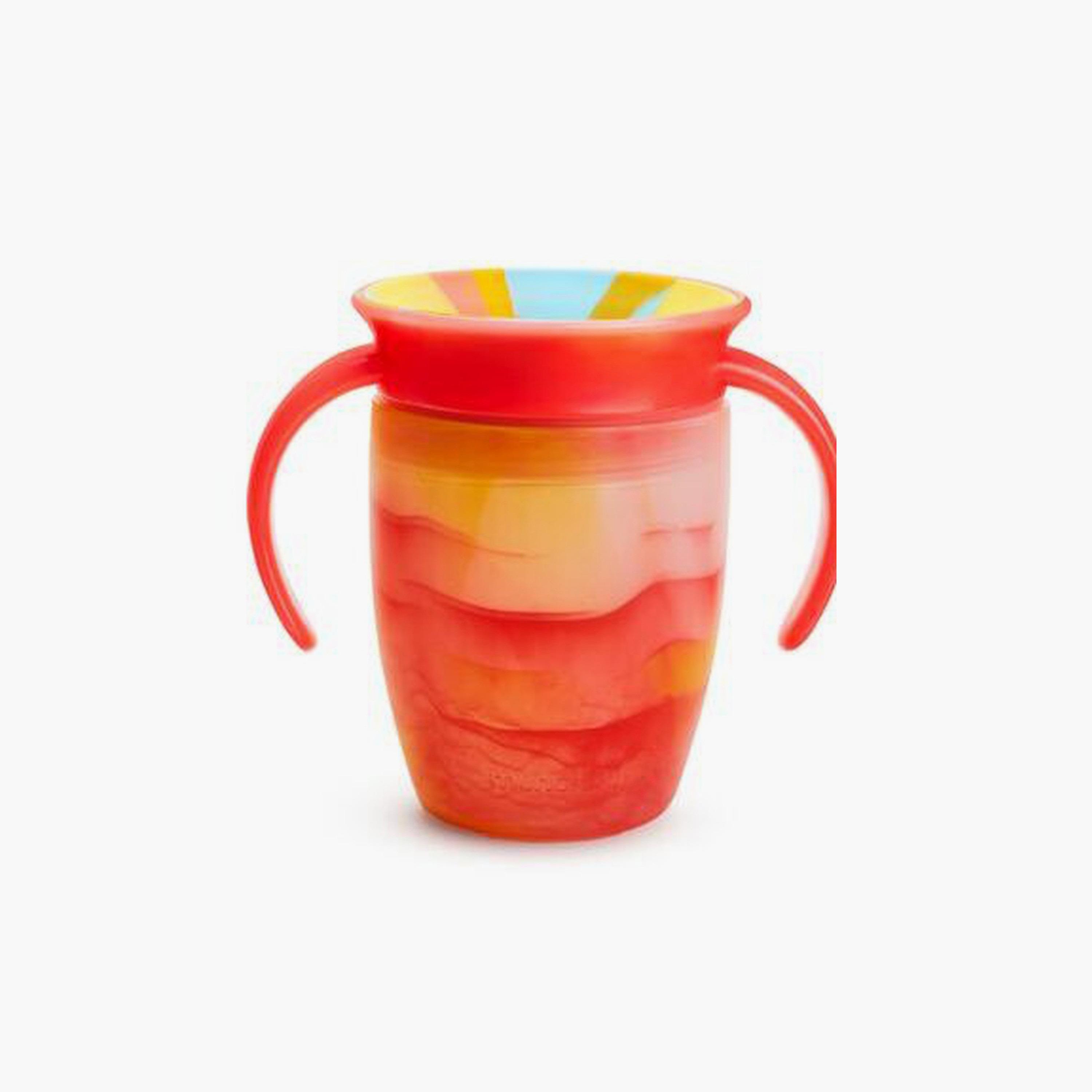 Munchkin Miracle 360° Tropical Swirl Trainer Cup - 7 oz - Hey Sunshine-baby-feeding-mealtimeessentials-image-2