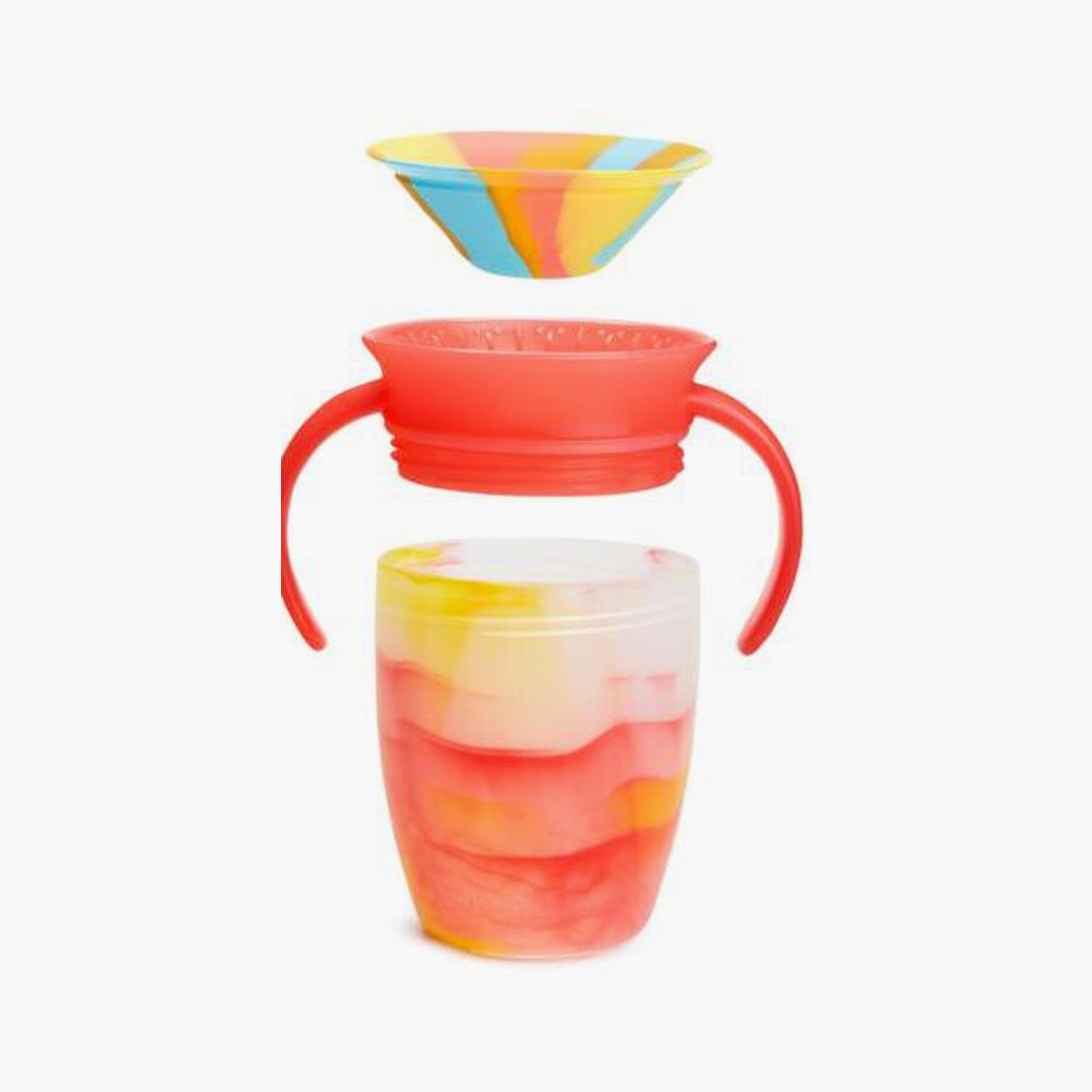 Munchkin Miracle 360° Tropical Swirl Trainer Cup - 7 oz - Hey Sunshine-baby-feeding-mealtimeessentials-image-3