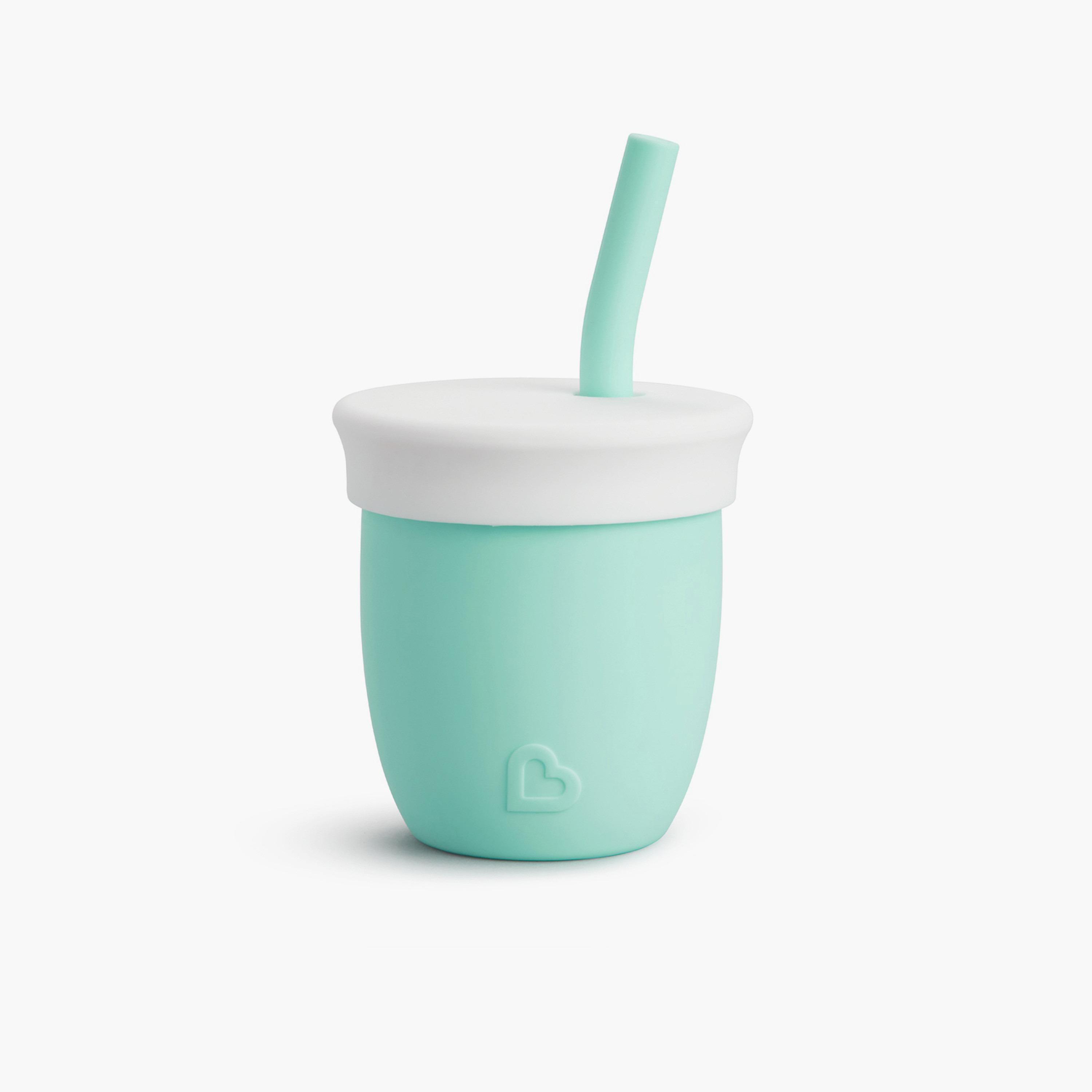 Munchkin C’est Silicone! Training Cup with Straw - 4 oz-baby-feeding-mealtimeessentials-image-1